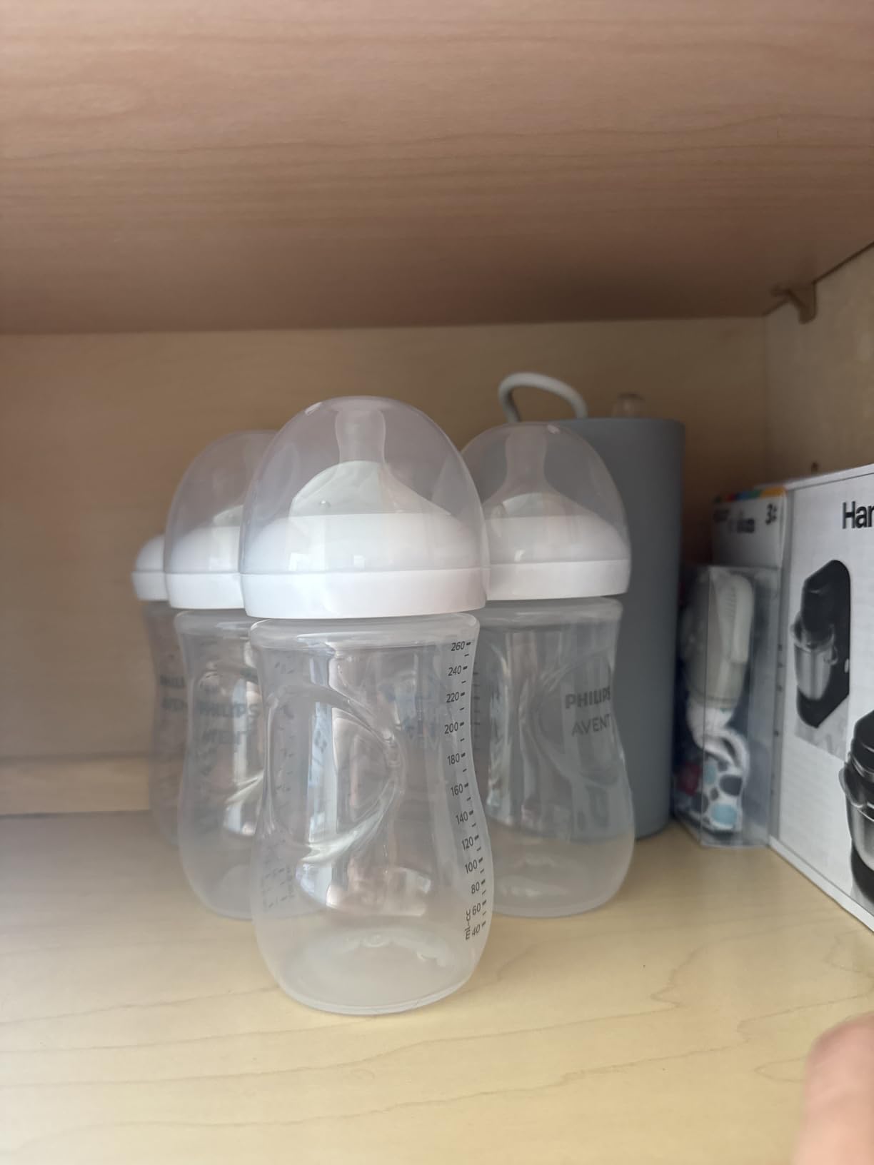 Philips Avent Natural Baby Bottles, Medium Flow, 9 oz, BPA-Free, 4-Pack customer photo 2