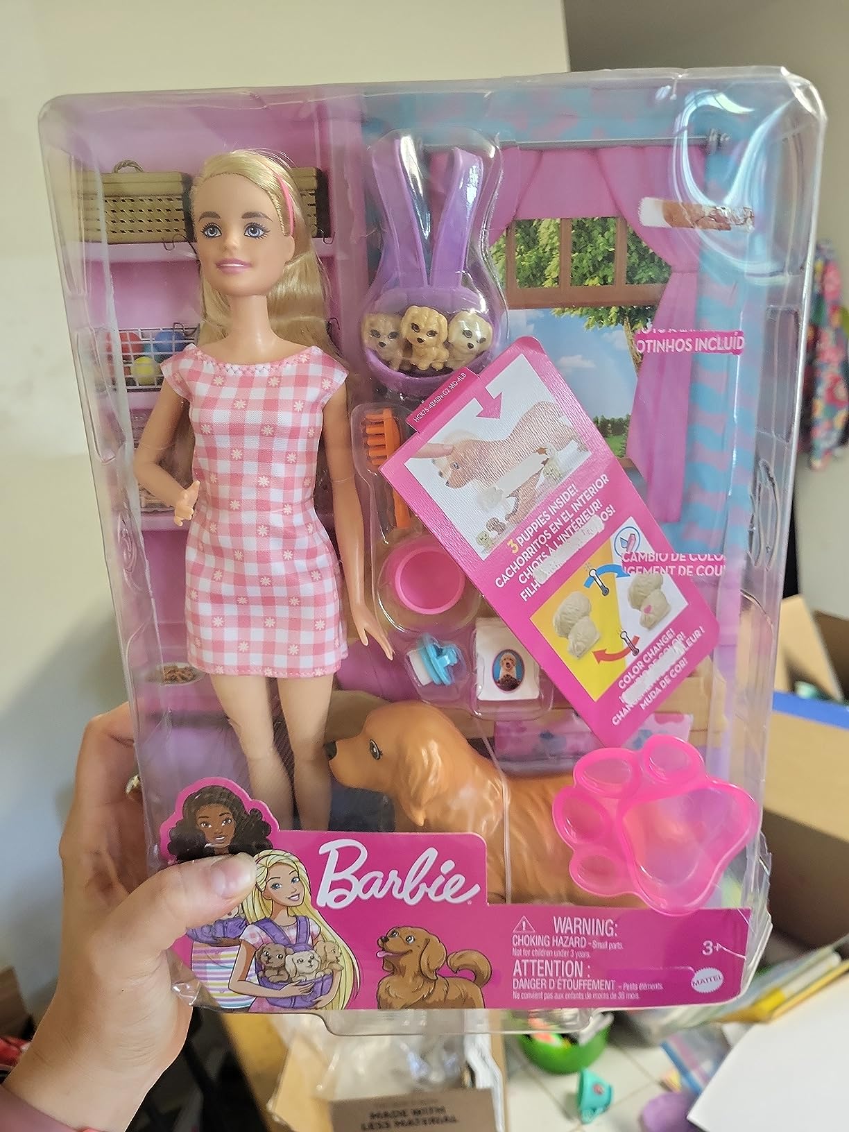 Barbie Doll & Pets Set featuring Mommy Dog and Puppies customer photo 1