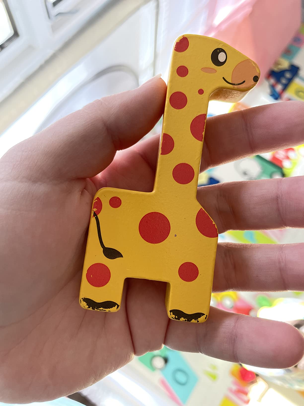 Bambilo Montessori Toys for 2 3 4 Year Old Girls & Boys, Wooden Animal Stacking Blocks for Toddlers 1-3, Building Blocks Game Stacking Toys Ages 2-4 Toddler Birthday Gifts customer photo 1