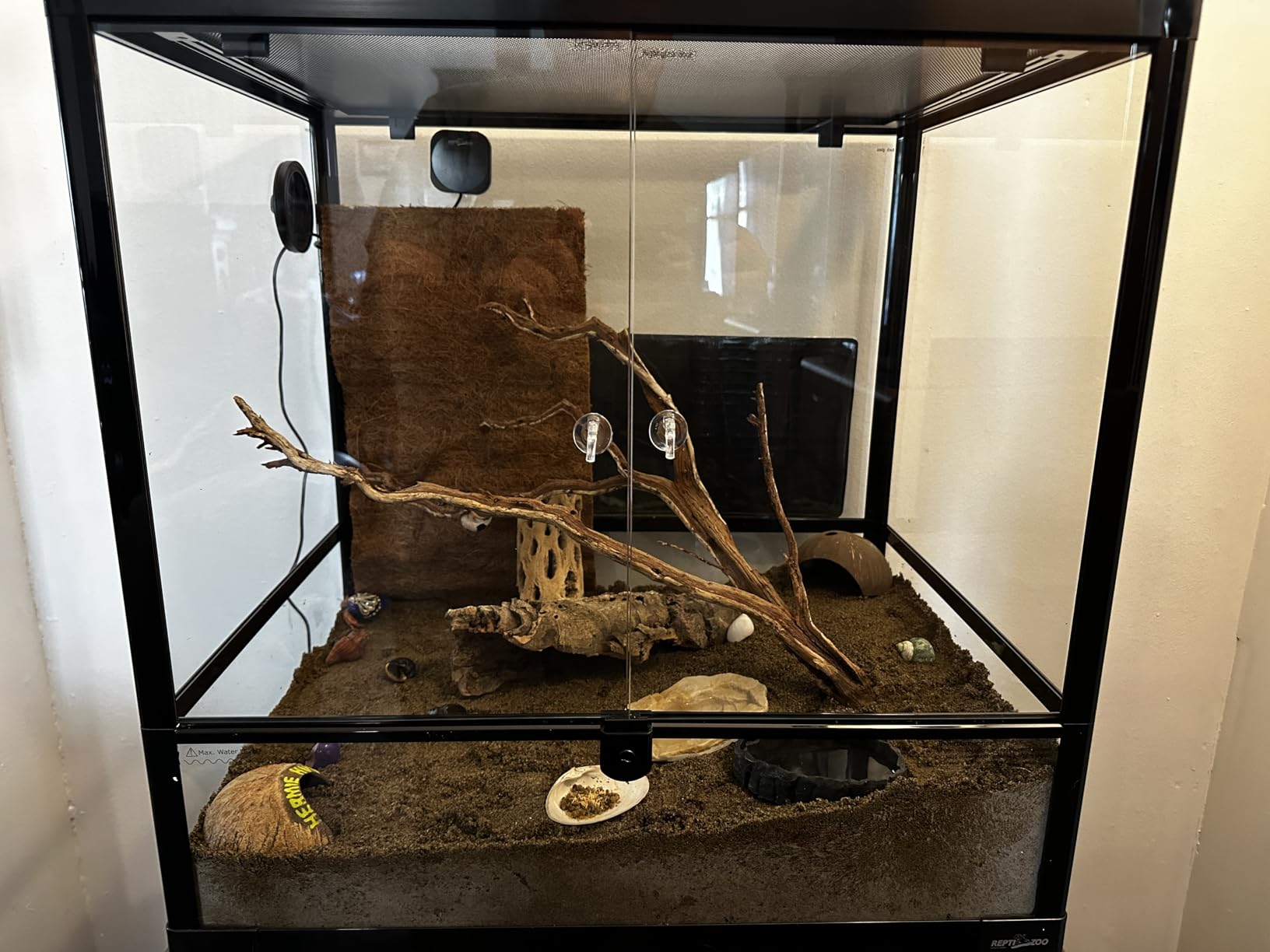 REPTIZOO 45 Gallon Glass Reptile Terrarium 24