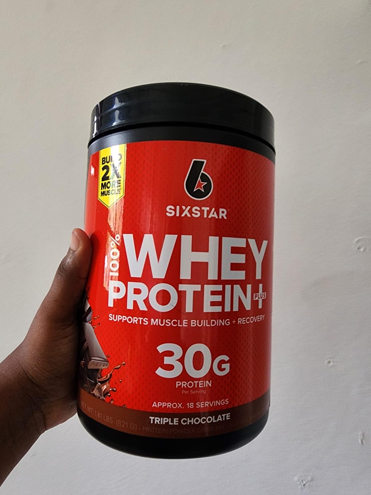 Six Star Whey Protein Powder Plus - Triple Chocolate, 1.82LB customer photo 2