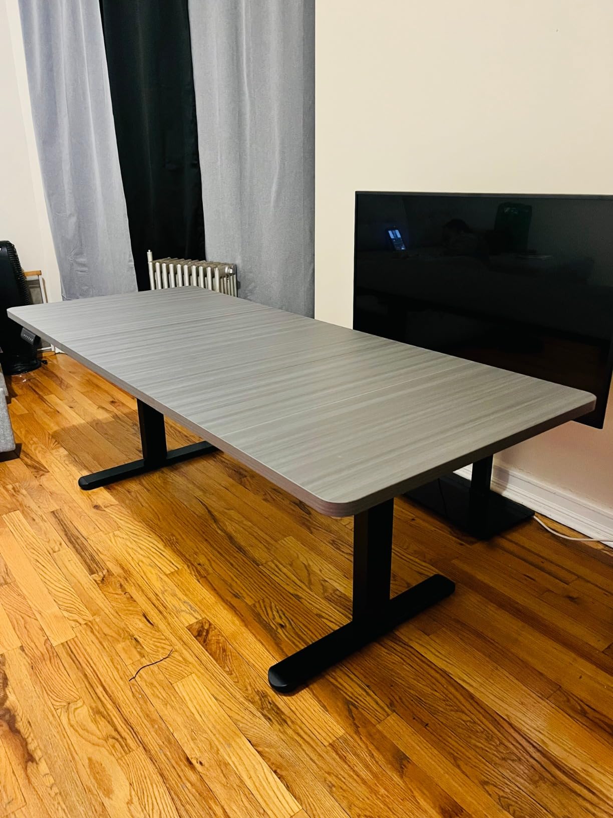 VIVO Black 63 x 32 in Standing Desk, DESK-KIT-2B1B customer photo 2