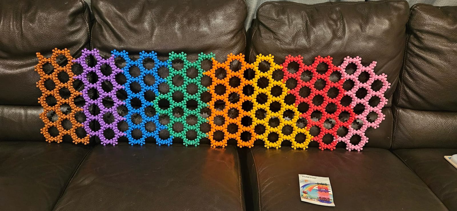 TOMYOU 200 Pieces Building Blocks Kids STEM Toys Educational Discs Sets Interlocking Solid Plastic for Preschool Boys and Girls Aged 3+, Safe Material Creativity customer photo 2