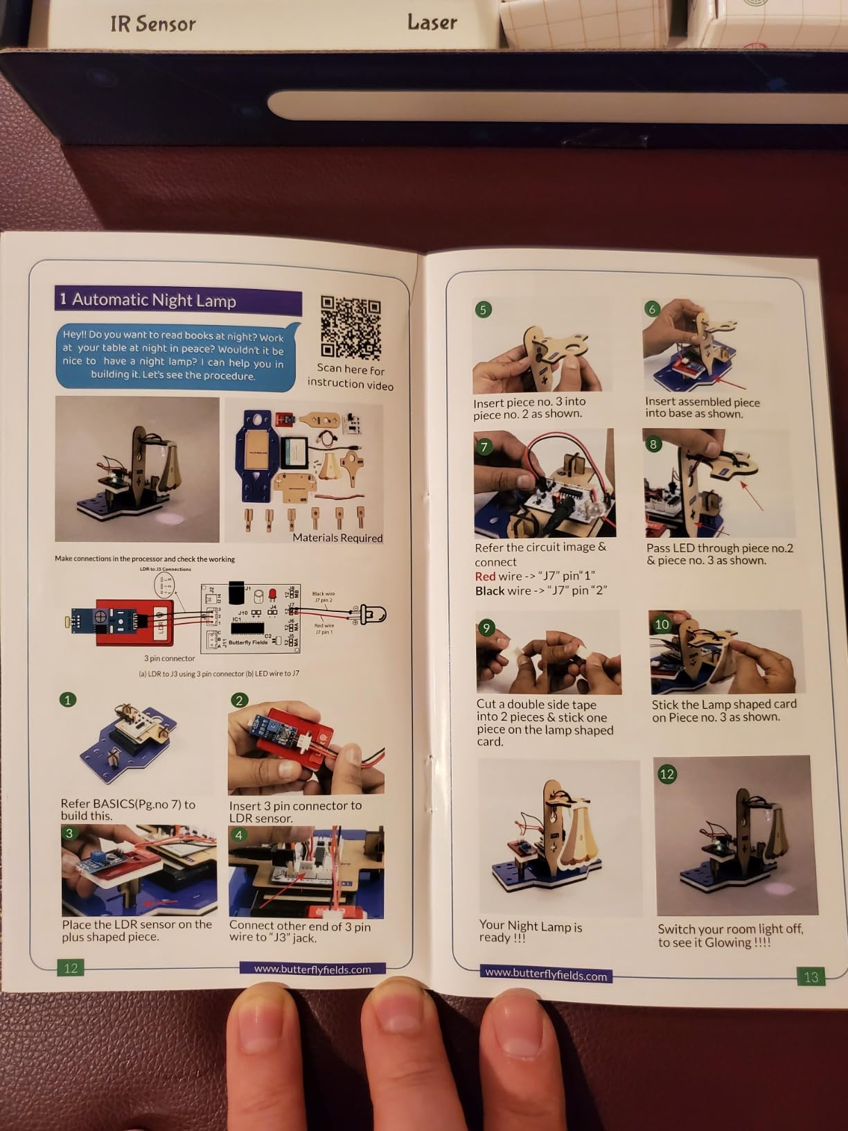 Butterfly EduFields 10in1 STEM Electronics Robotics Kit for Kids Ages 8-12 customer photo 2