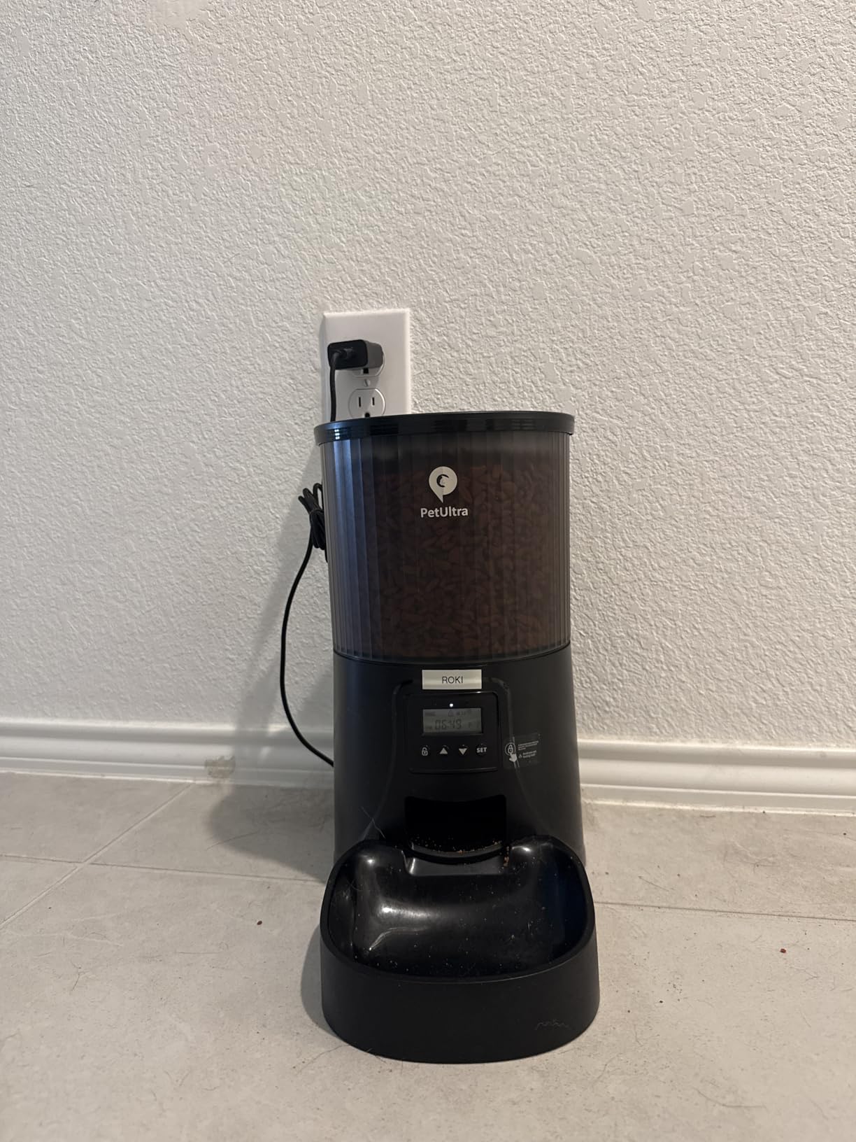 PETULTRA Automatic Cat Feeder: 4L Timed Cats Food Dispenser Programmable customer photo 2