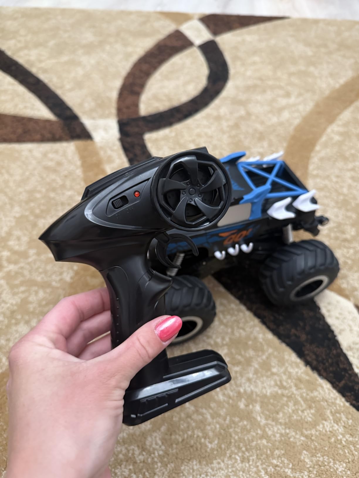 Threeking 1:16 Amphibious Monster Truck All Terrain Remote Control Car Toys customer photo 1