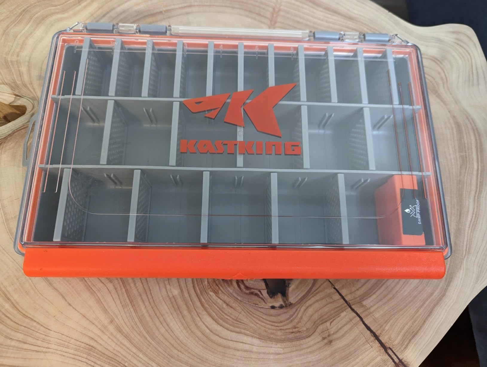 KastKing HyperSeal Waterproof Tackle Box, 3600 Tackle Trays customer photo 1