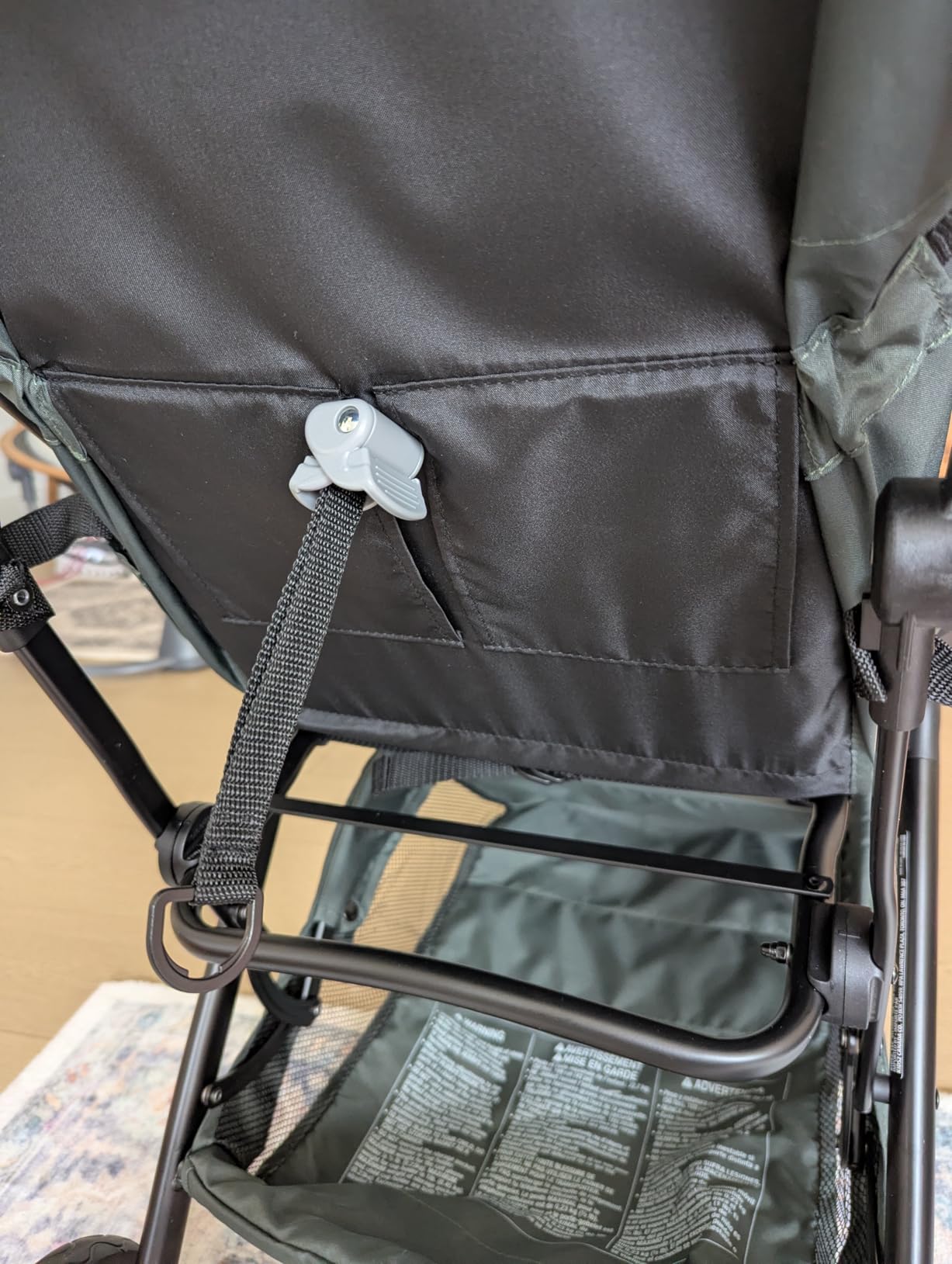 Ingenuity 3Dquickclose CS+ Compact Fold Stroller – Lightweight Stroller with Oversized Canopy, Extra-Large Storage and Compact Fold, Gray customer photo 1