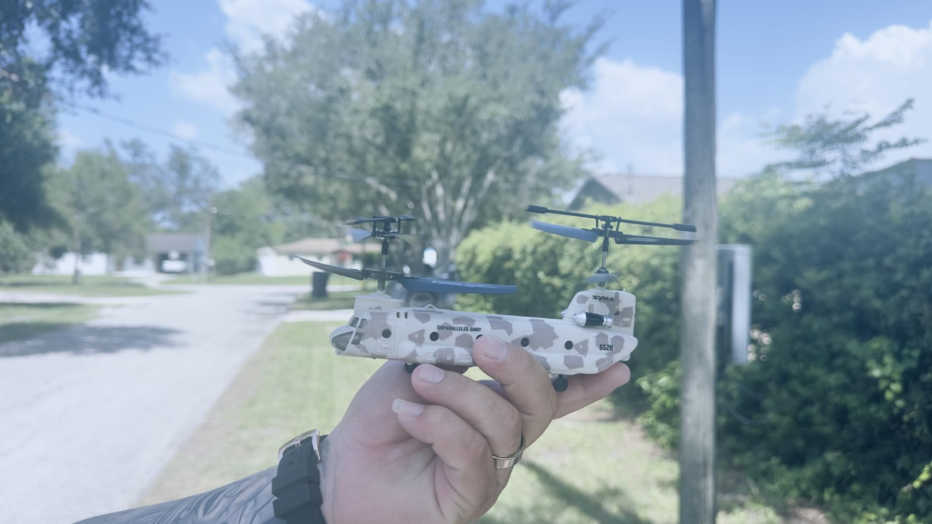 SYMA S52H Military Transport RC Helicopter for Kids, Altitude Hold customer photo 1