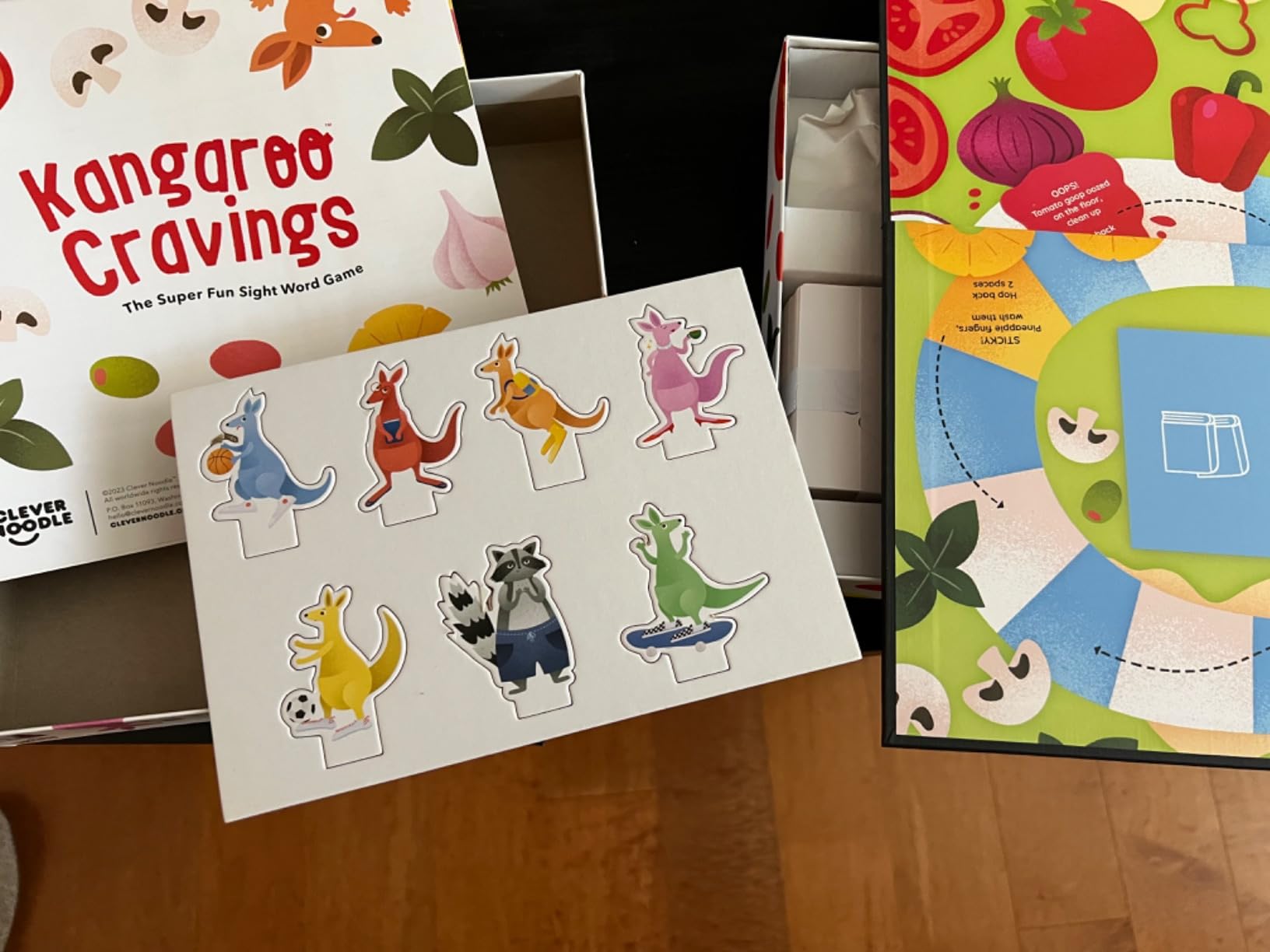 Kangaroo Cravings Learn to Read 300 High-Frequency Sight Words Board Game - Fun Learning Resource & Word Game for Kids Ages 4-9 - Parent & Teacher Must Haves for Preschool, Kindergarten, 1st-3rd Grade customer photo 1