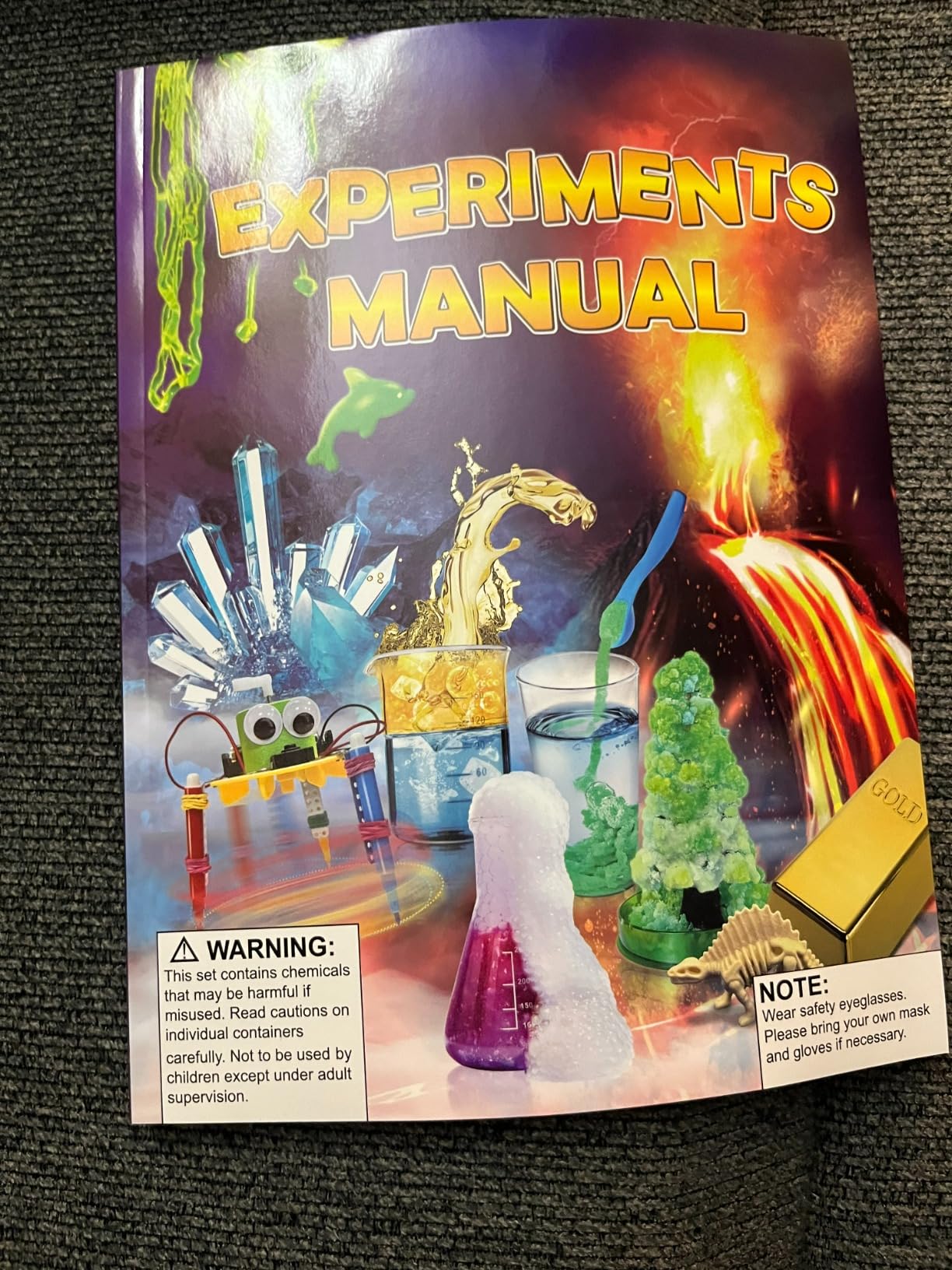 UNGLINGA 150 Experiments Science Kits for Kids Chemistry Lab S.T.E.MToys customer photo 2