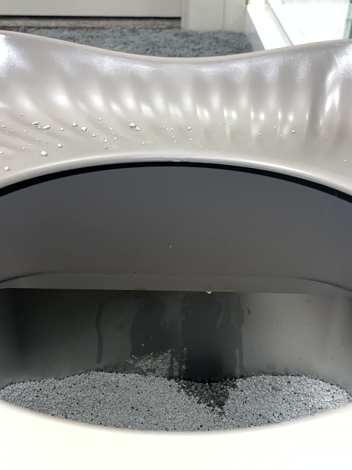 Stainless Steel Cat Litter Box, XL High Sided Open Top Litter Pan, 1 Scoop customer photo 1