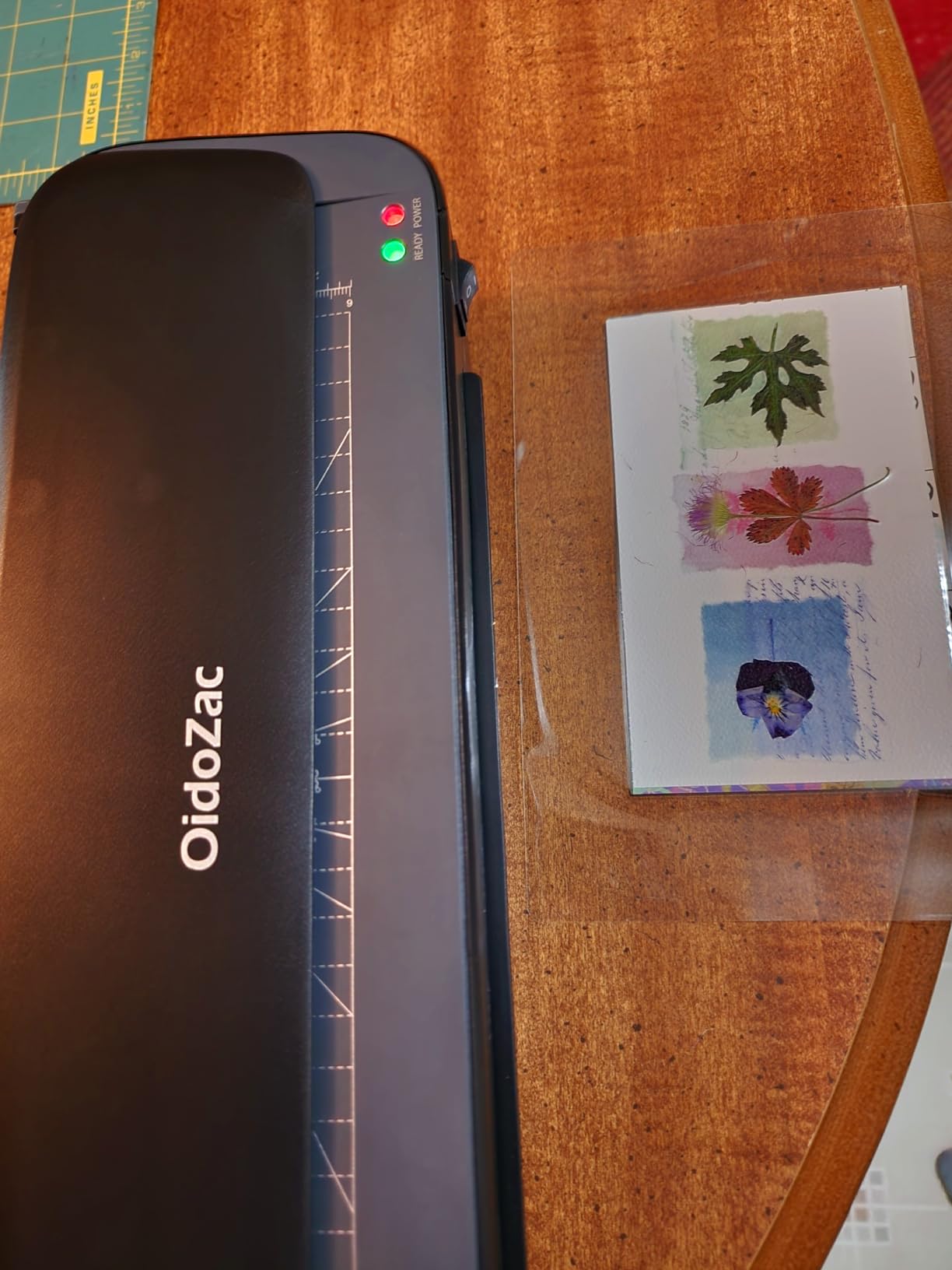 Laminator Machine, 11 in 1 Laminating Never Jam Technology with 36 Laminating Sheets, 9 Inch Thermal Laminator A4 Laminating Machine Hot & Cold with Paper Trimmer for Home Office School customer photo 2