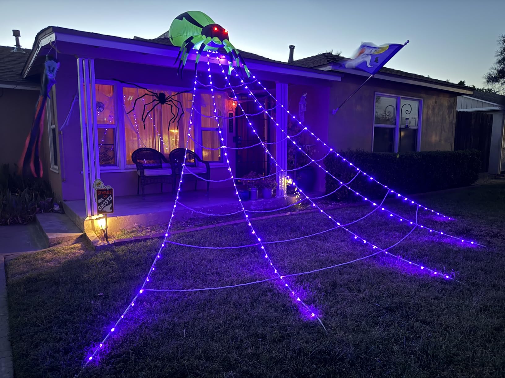 partyMoonet Spider Web Lights customer photo 2