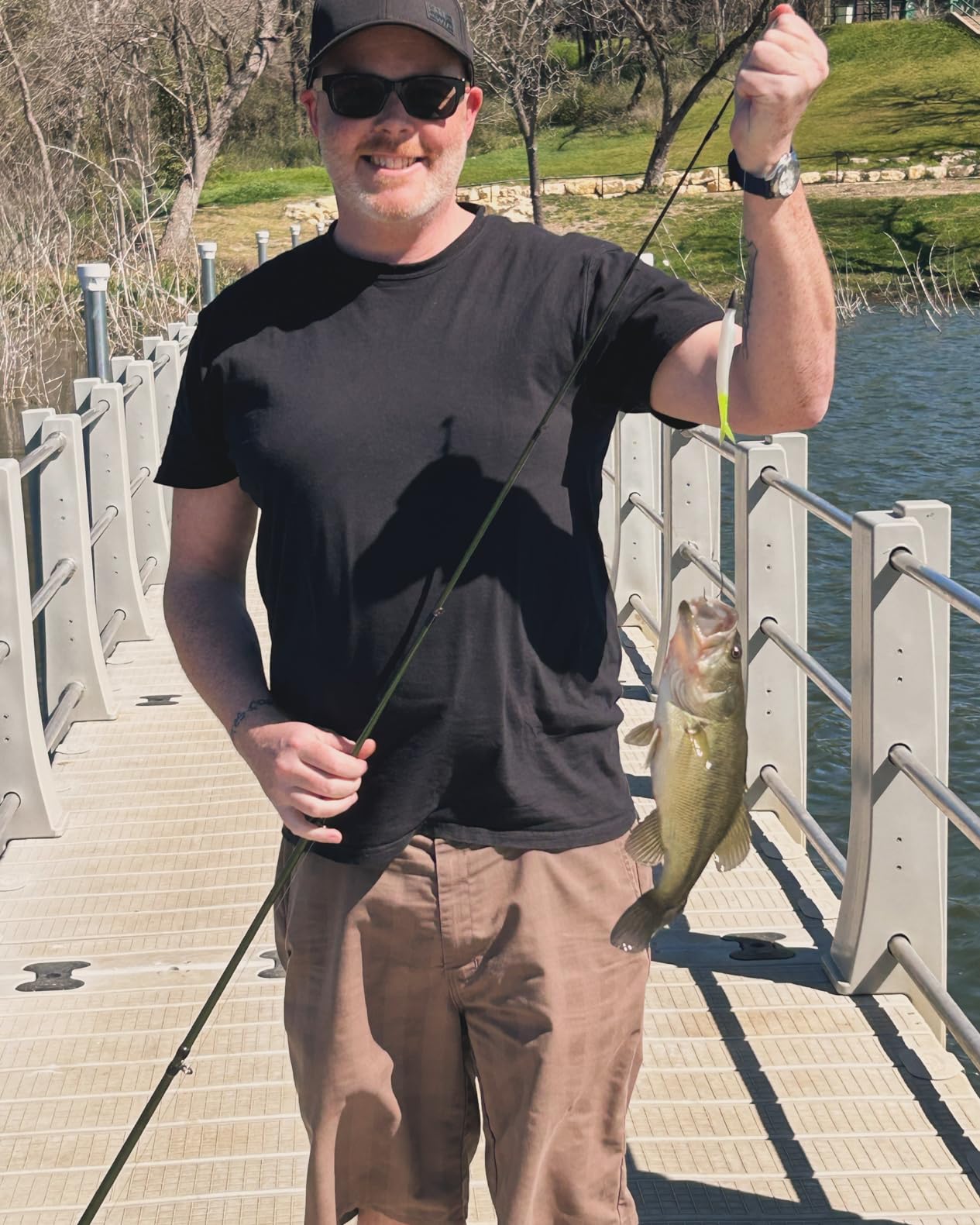 Pflueger Monarch Low Profile Baitcast Reel and Fishing Rod Combo customer photo 1