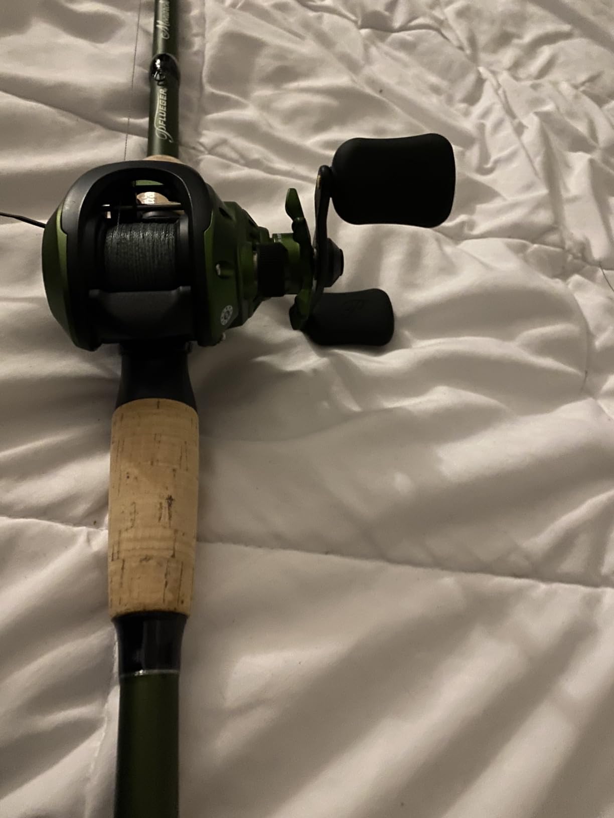 Pflueger Monarch Low Profile Baitcast Reel and Fishing Rod Combo customer photo 2