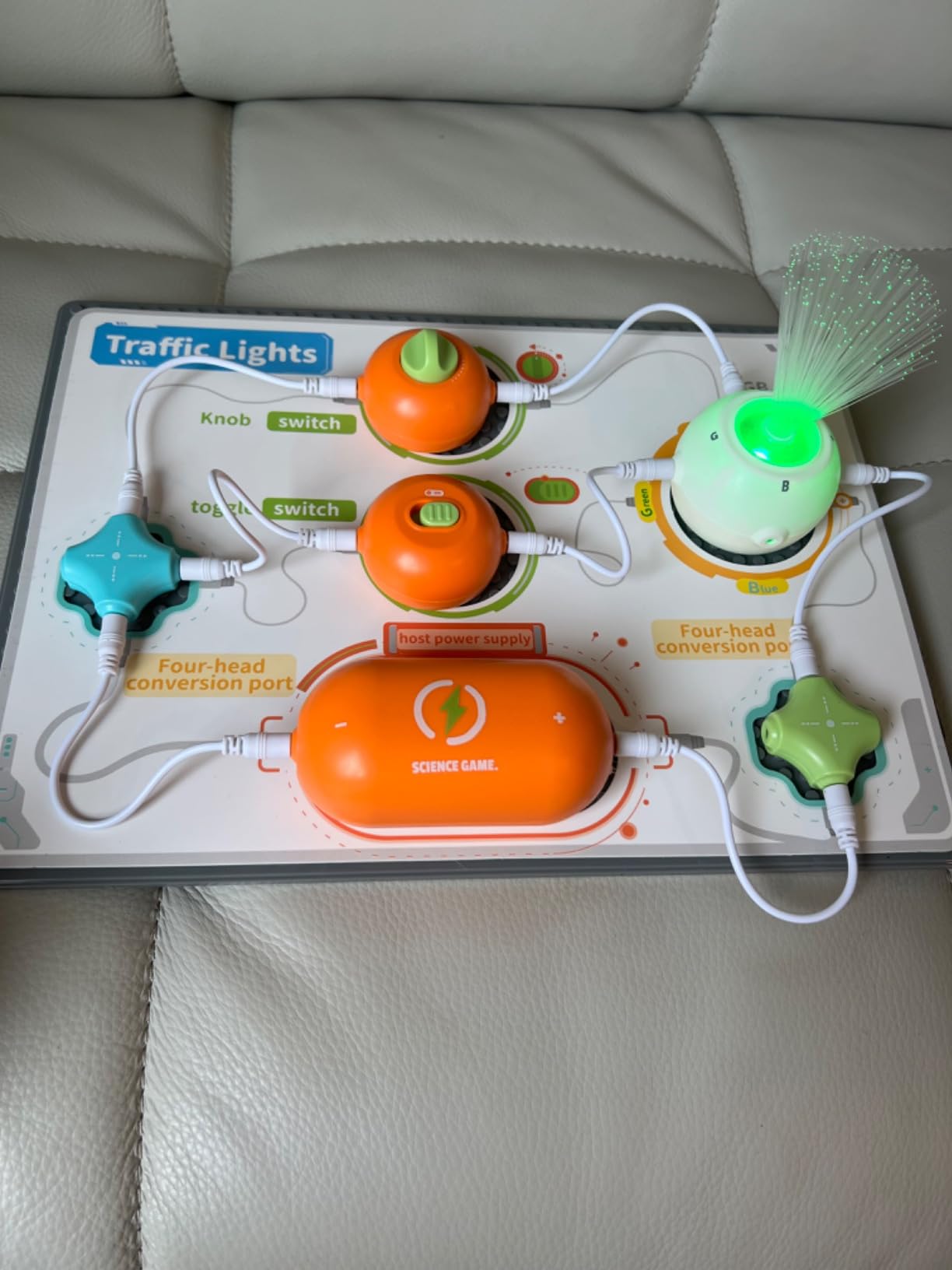 SMILESSKIDDO Science Kits Electronics STEM Kit 420+ Projects 35 Parts customer photo 2