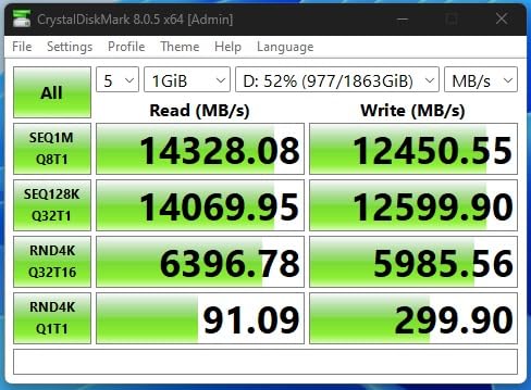 Crucial T705 PCIe Gen5 NVMe 4TB SSD, Up to 14,100MB/s, TLC NAND, Intel & Ryzen Compatible, for Hardcore Gaming & High-Speed Storage, Solid State Drive, Includes 1Mo Adobe CC – CT4000T705SSD3 customer photo 1