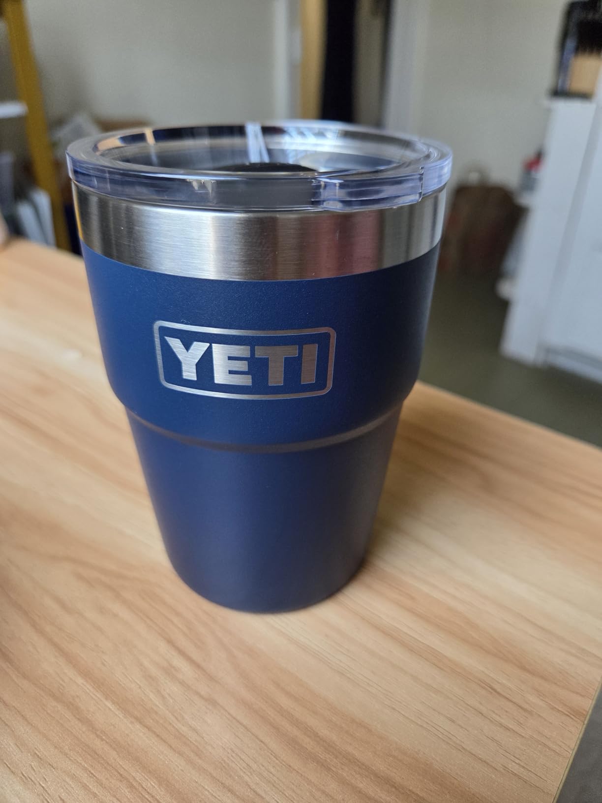 YETI Rambler 16 oz Stackable Tumbler, Vacuum Insulated, Stainless Steel with MagSlider Lid customer photo 1