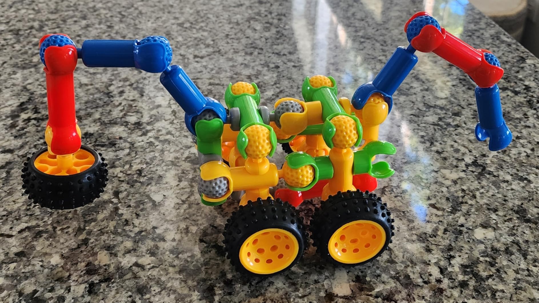 170 Pcs STEM Building Toys for Kids Ages 4-8, Building Blocks Educational Construction Engineering Building Kit for Ages 3 4 5 6 7 8 9 Year Old Creative Kids Games, Christmas Birthday Gifts Boys Girls customer photo 2