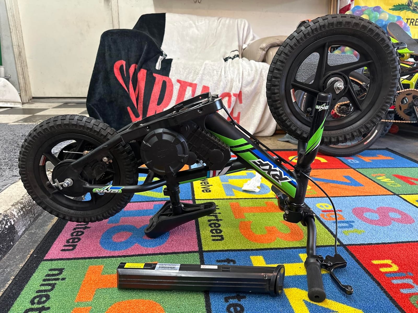 Kids Electric Dirt Bike, 24V Battery, 12