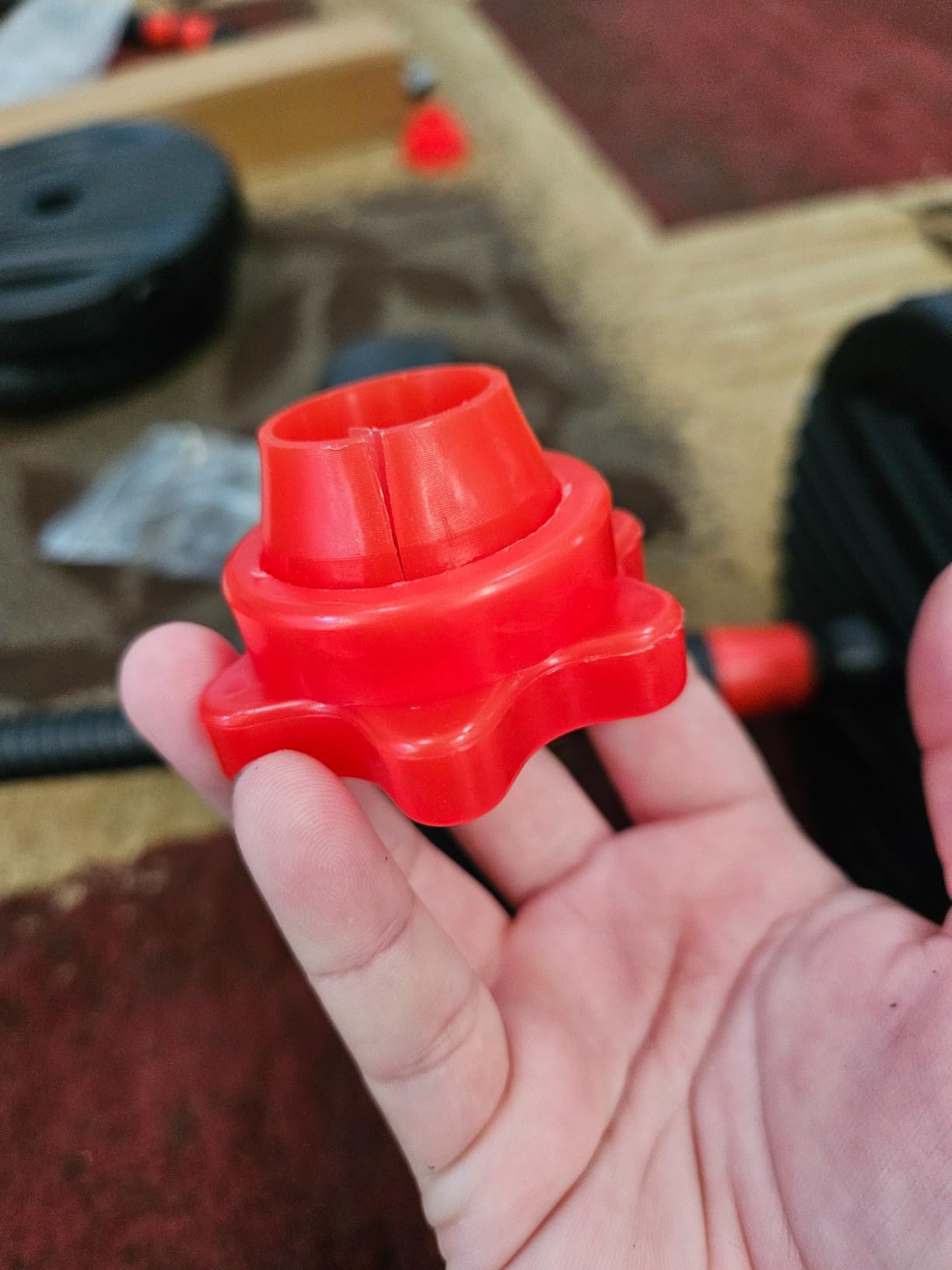 UNNMIIY Adjustable Dumbbells customer photo 1
