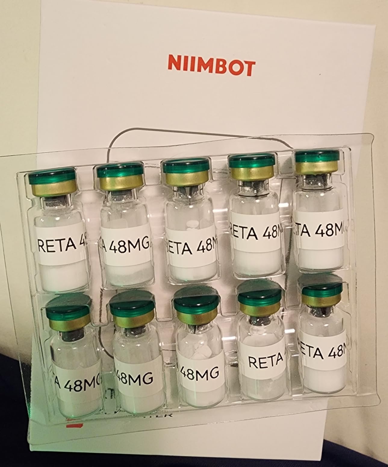 NIIMBOT D110 Upgrade Mini Label Maker, Bluetooth Thermal Printer for Daily customer photo 2