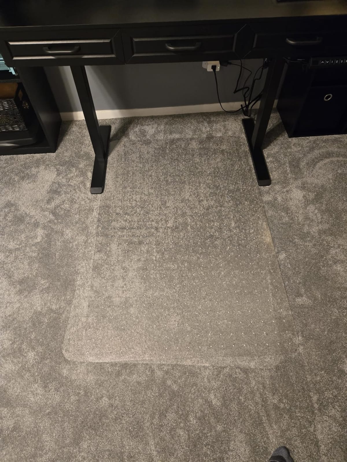 Kuyal Office Chair Mat for Carpet, Clear Heavy Duty Computer Chair Mat customer photo 1
