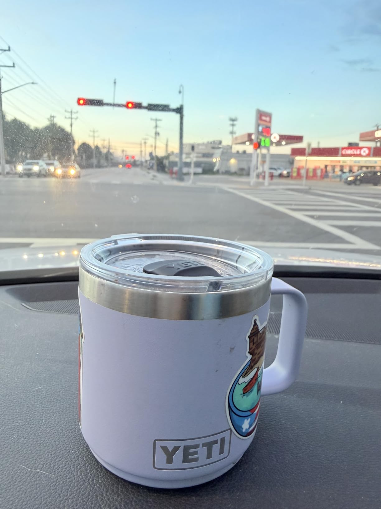 YETI Rambler 14 oz Stackable Mug, Wild Vine Red customer photo 2