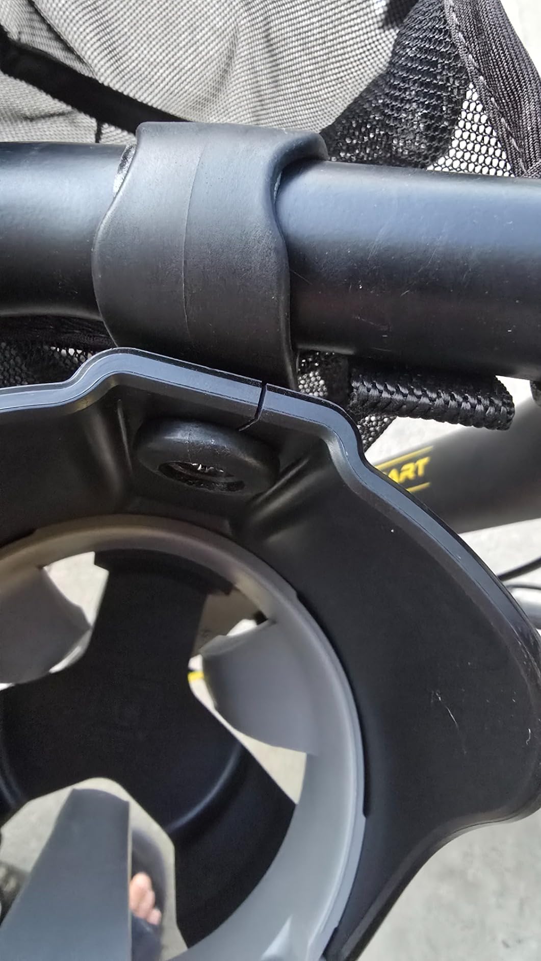 Golf Push Cart Cup Holder Compatible with Clicgear, Sun Mountain, Bagboy and More. Golf Push Cart Accessories- Large Size customer photo 2