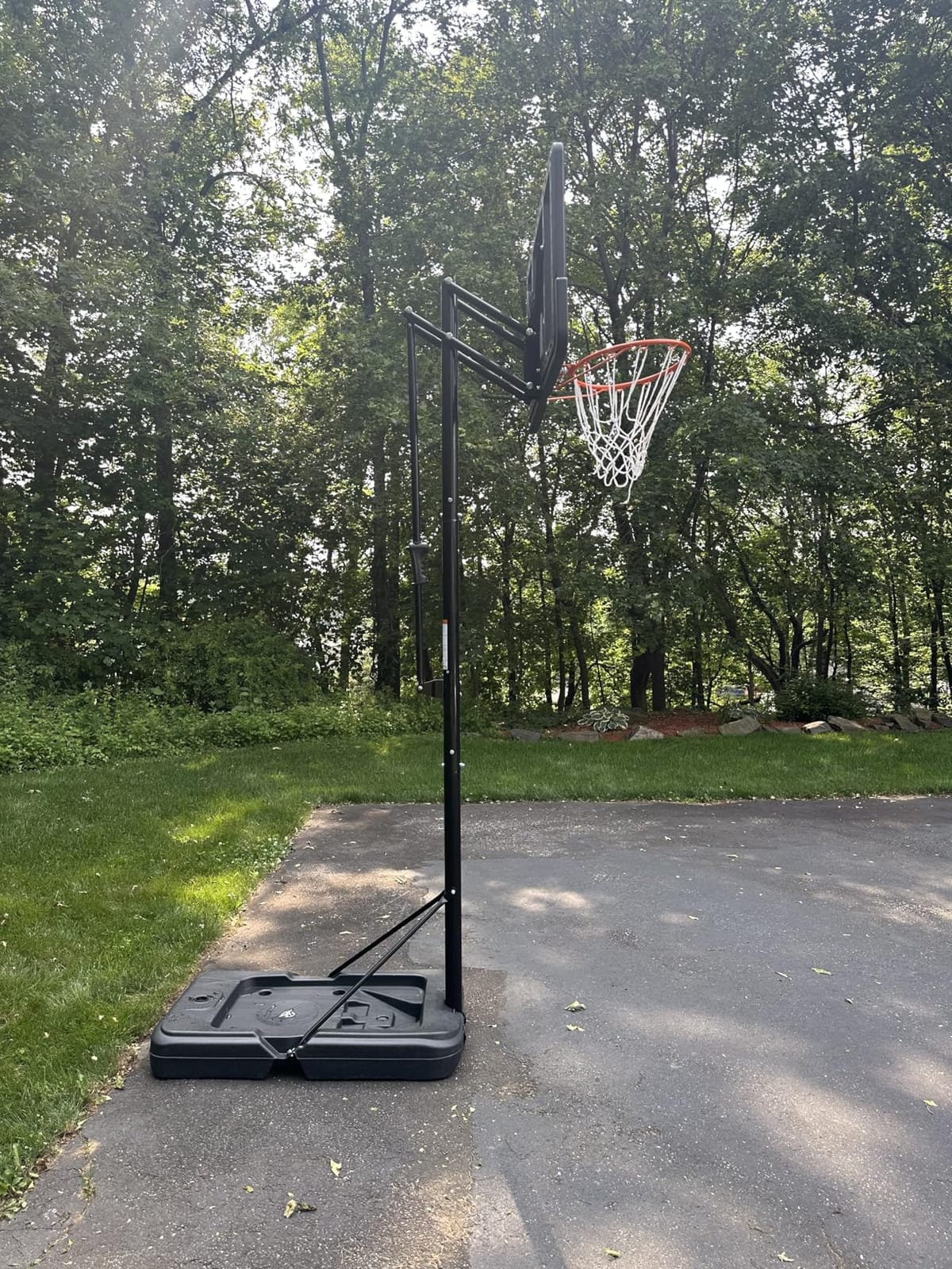 Basketball Hoop 40/44/48 Inch Impact Backboard 4.8-10FT Height Adjustable customer photo 1