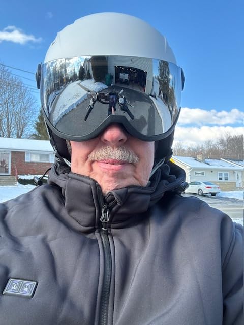OutdoorMaster Ski Helmet with 2-in-1 Detachable Visor Goggles customer photo 2