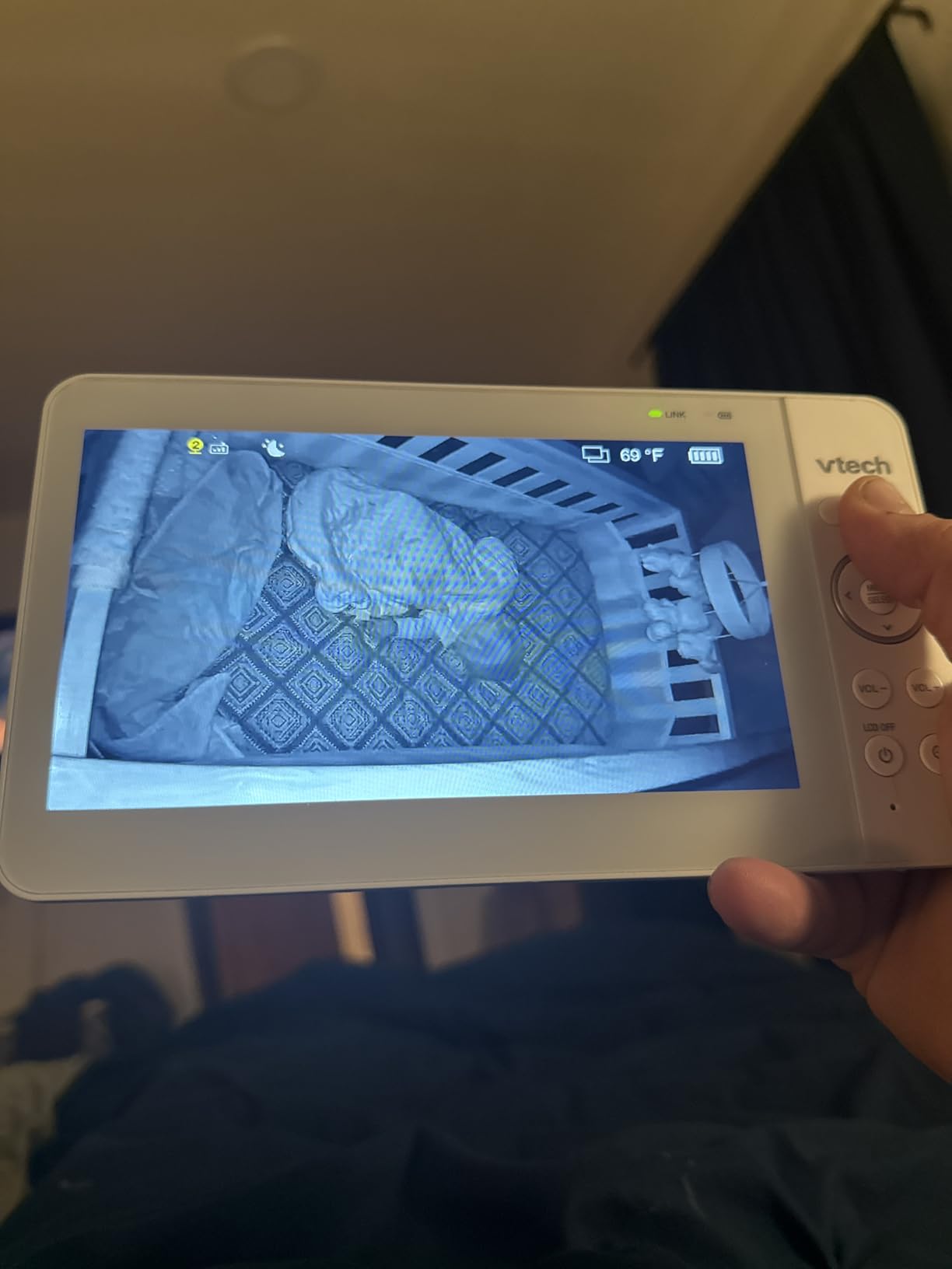 VTech Baby Monitor No WiFi, 2 Cameras, 7