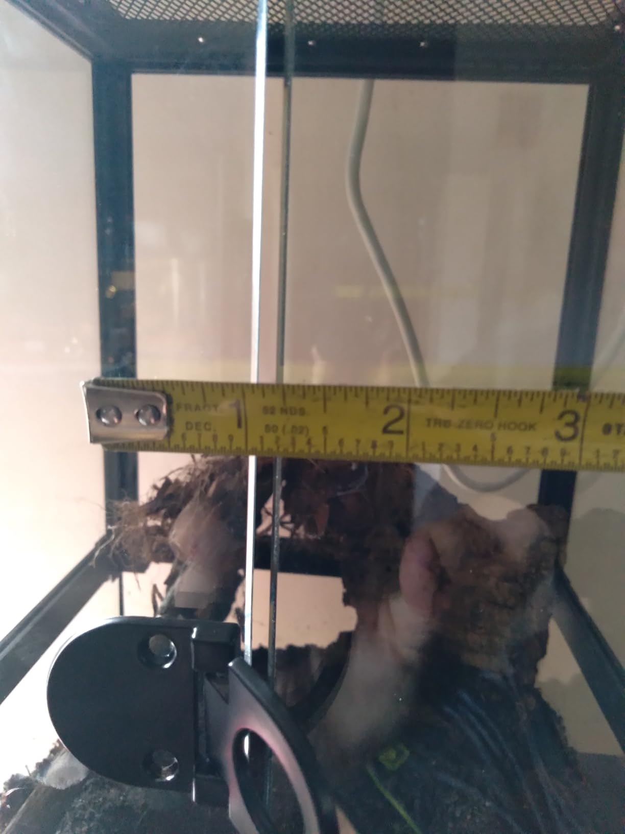 24x18x18'' Front-Opening Glass Reptile Tank for Gecko & Snake customer photo 2