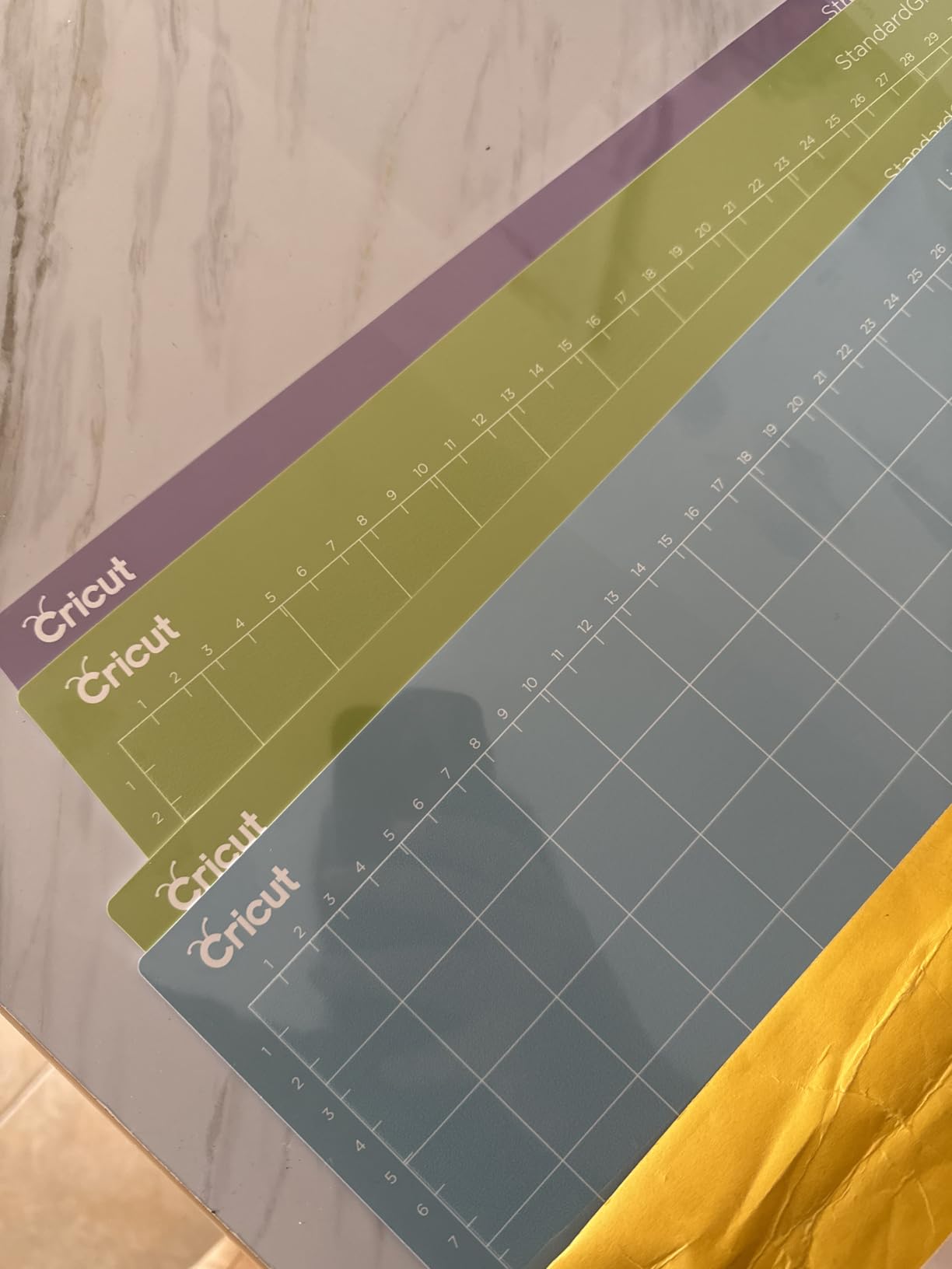 Cricut Cutting Mat Variety Pack (4 Count, 12in x 12in) customer photo 1