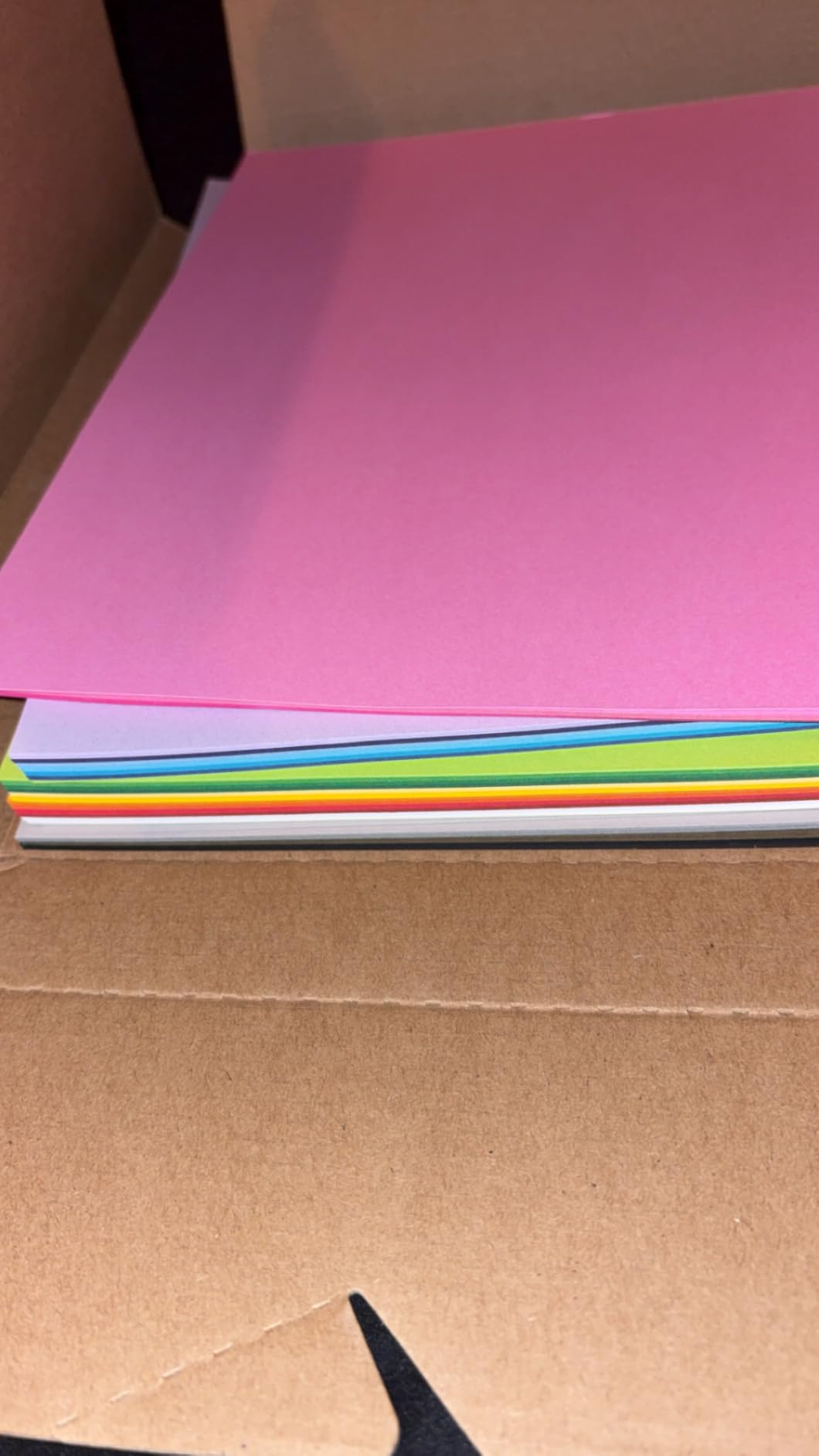 Cricut Value Cardstock Paper, Rainbow Sampler - 125 sheets (8.5
