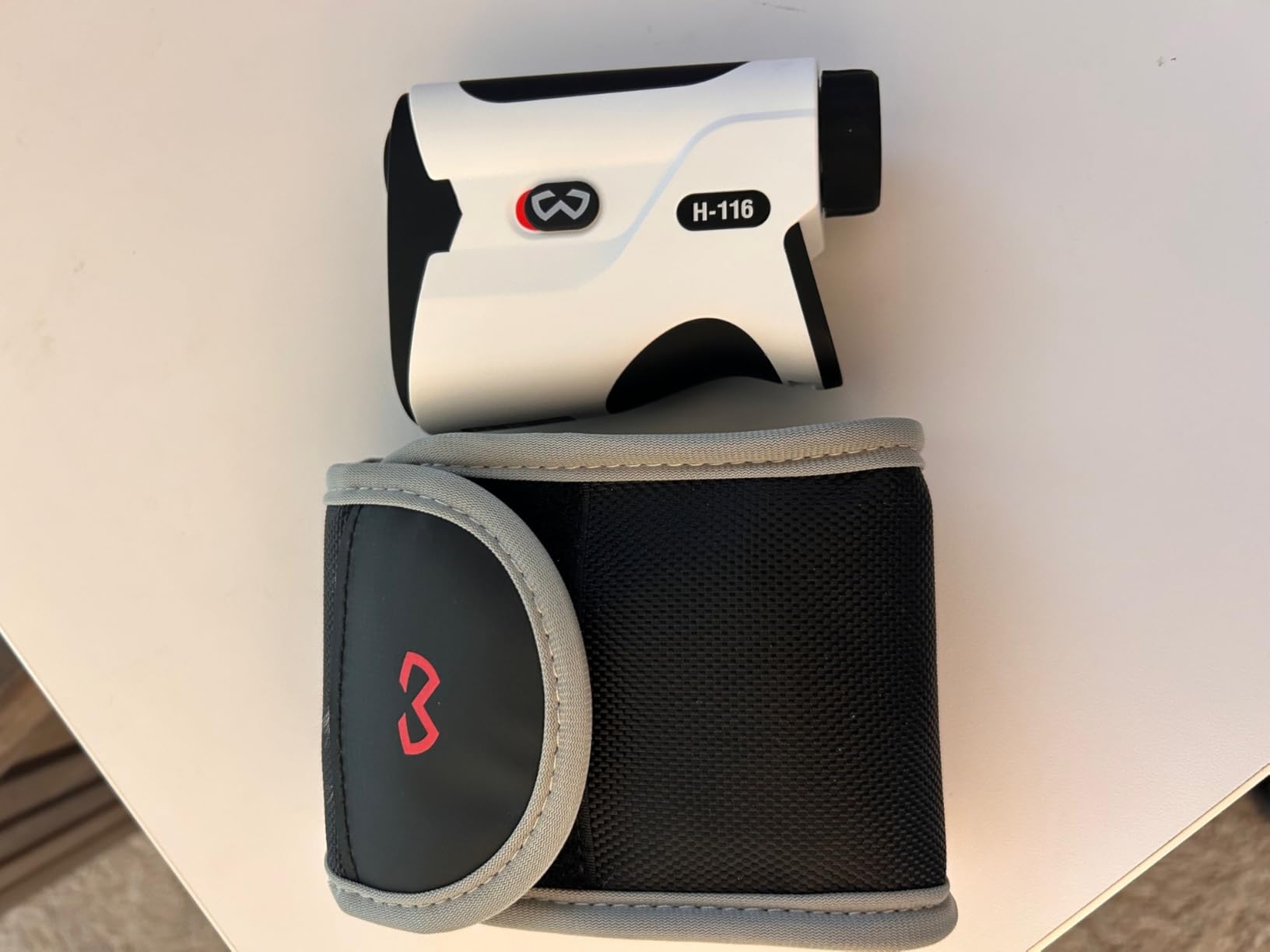 WOSPORTS Golf Rangefinder with Slope - 1200/1500 Yards Range Finder Golf with Magnetic Strap, Flag Pole Locking Vibration, 6X Magnification customer photo 1