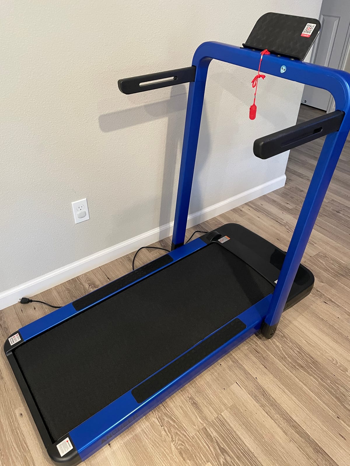 Height-Adjustable Desk Treadmill with 15% Incline for Home Office Workout customer photo 1