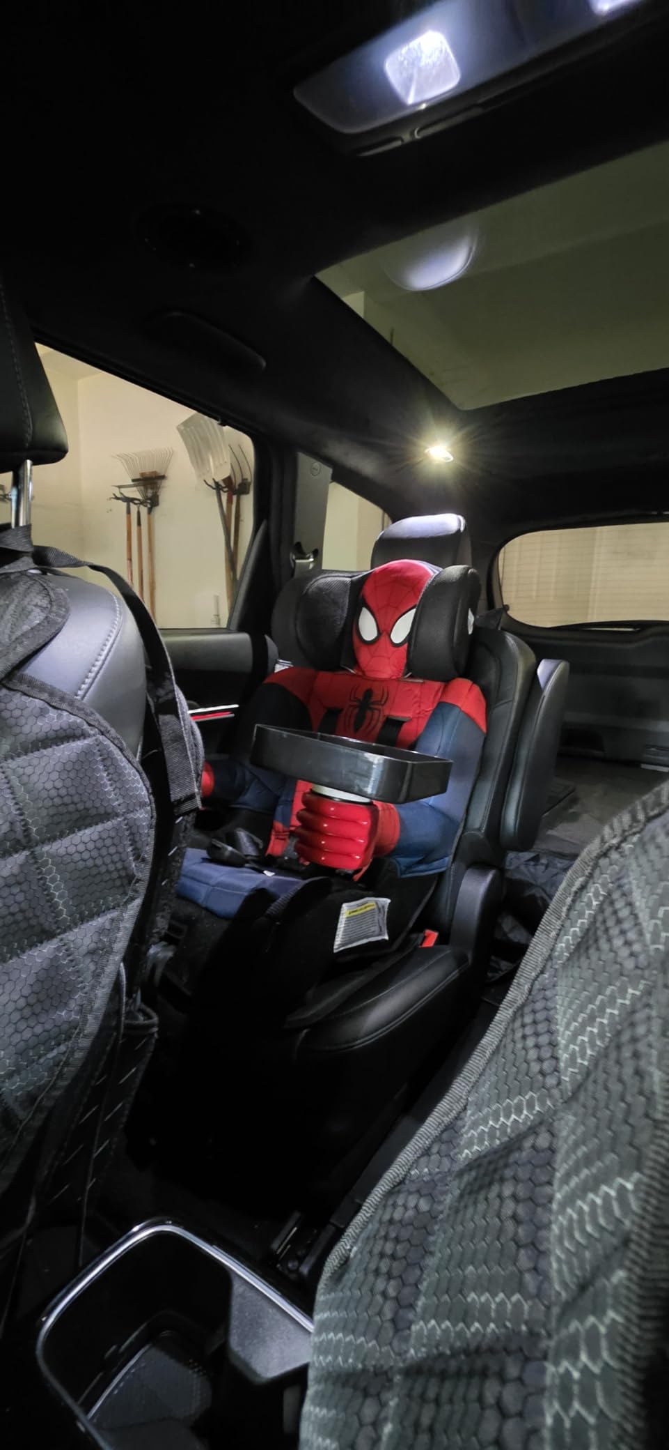 KidsEmbrace 2-in-1 Car Seat | Forward-Facing Harness (26.5–65 lbs) & Booster Mode (40–100 lbs) | Latch | Premium Fit with Multi-Position Headrest, Harness & Recline - Marvel Spider-Man customer photo 2