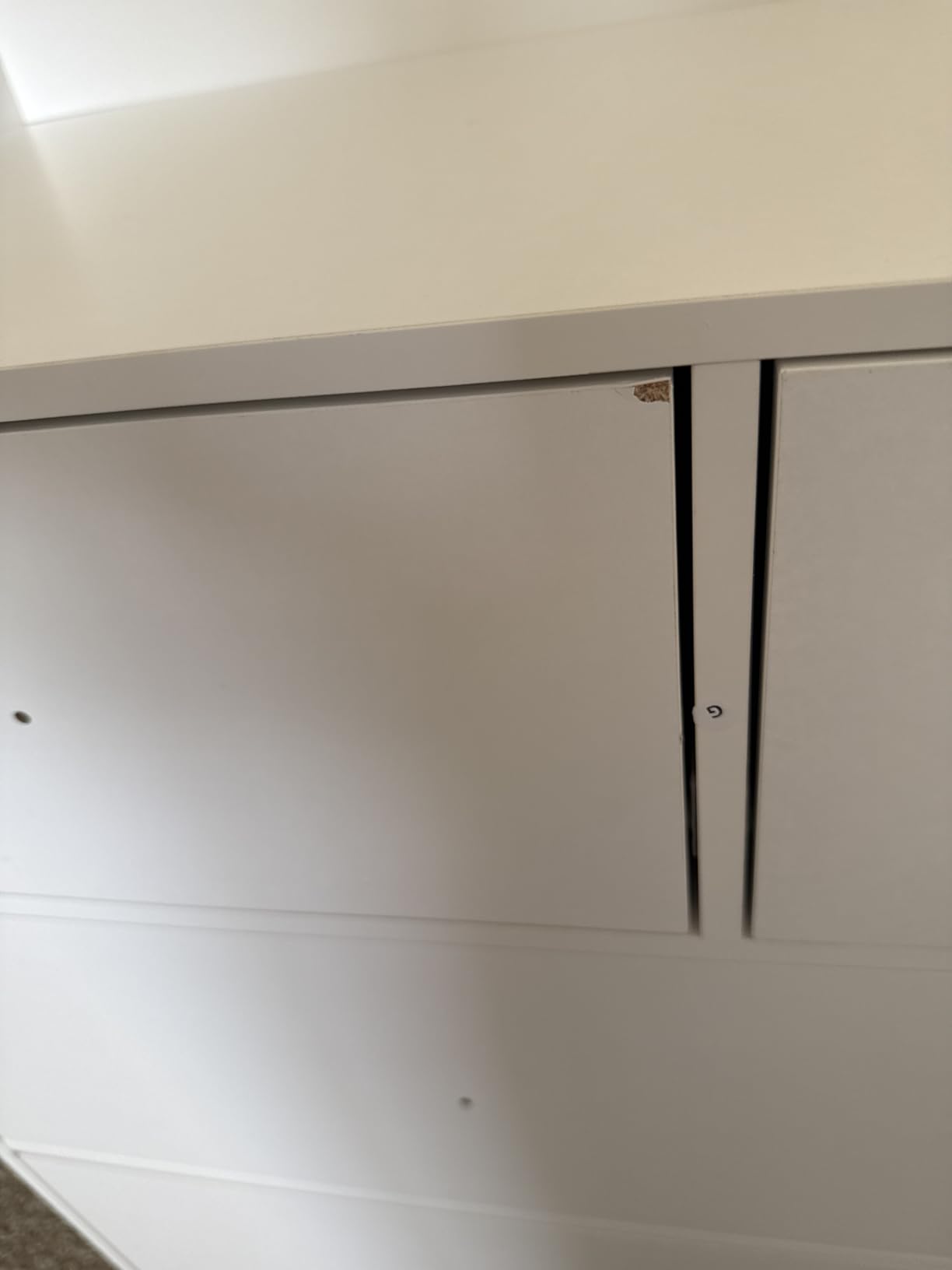 Vabches Kids Dresser Cabinet with 7 Drawers, Changing Table for Nursery, White Chest of Drawers, Baby Dresser, Kids Bedroom Furniture, Nightstand for Child’s Room, White customer photo 1