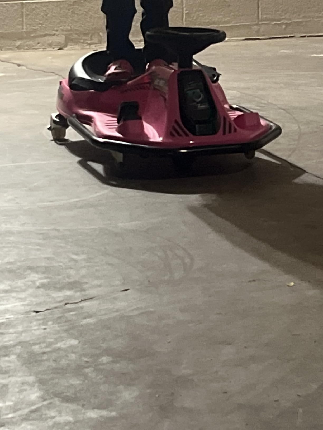 360 Degrees Rotating Ride On Drift Car, 24V Electric Drifting Go Kart customer photo 1