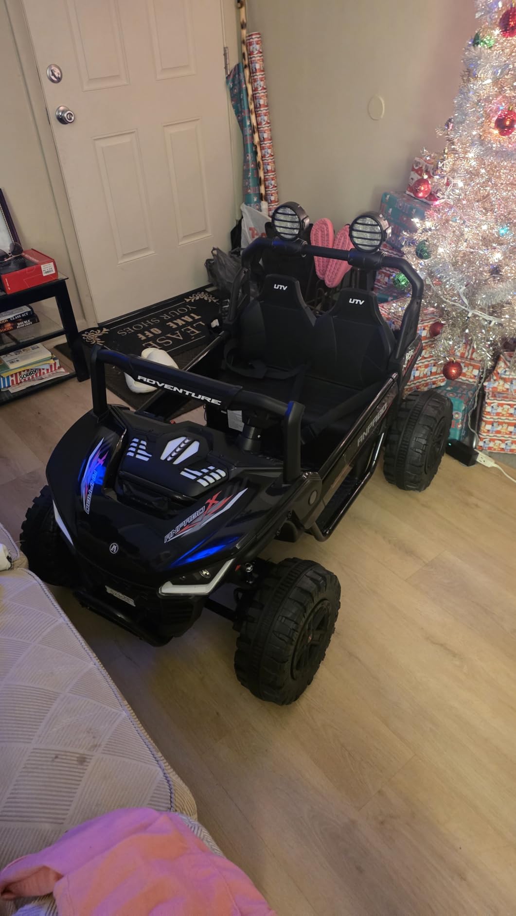 ANPABO XXL 24V Ride on Toys for Big Kids 3-12, 4 x 200W Motors, Pink customer photo 2