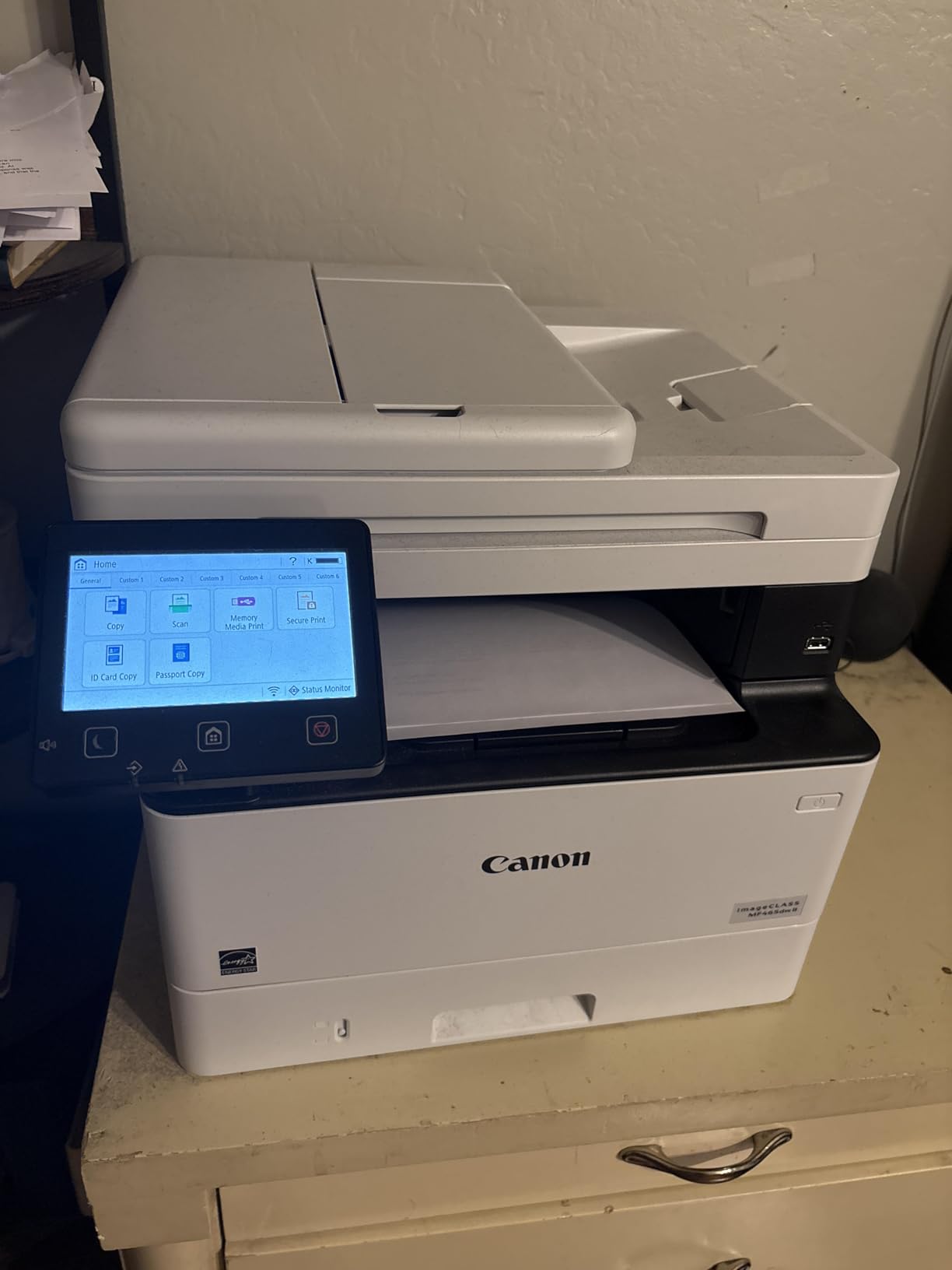 Canon imageCLASS MF465dw II - Monochrome Wireless Duplex Laser Printer with Print, Copy, Scan, Fax, Expandable Paper Capacity, 42 PPM customer photo 1