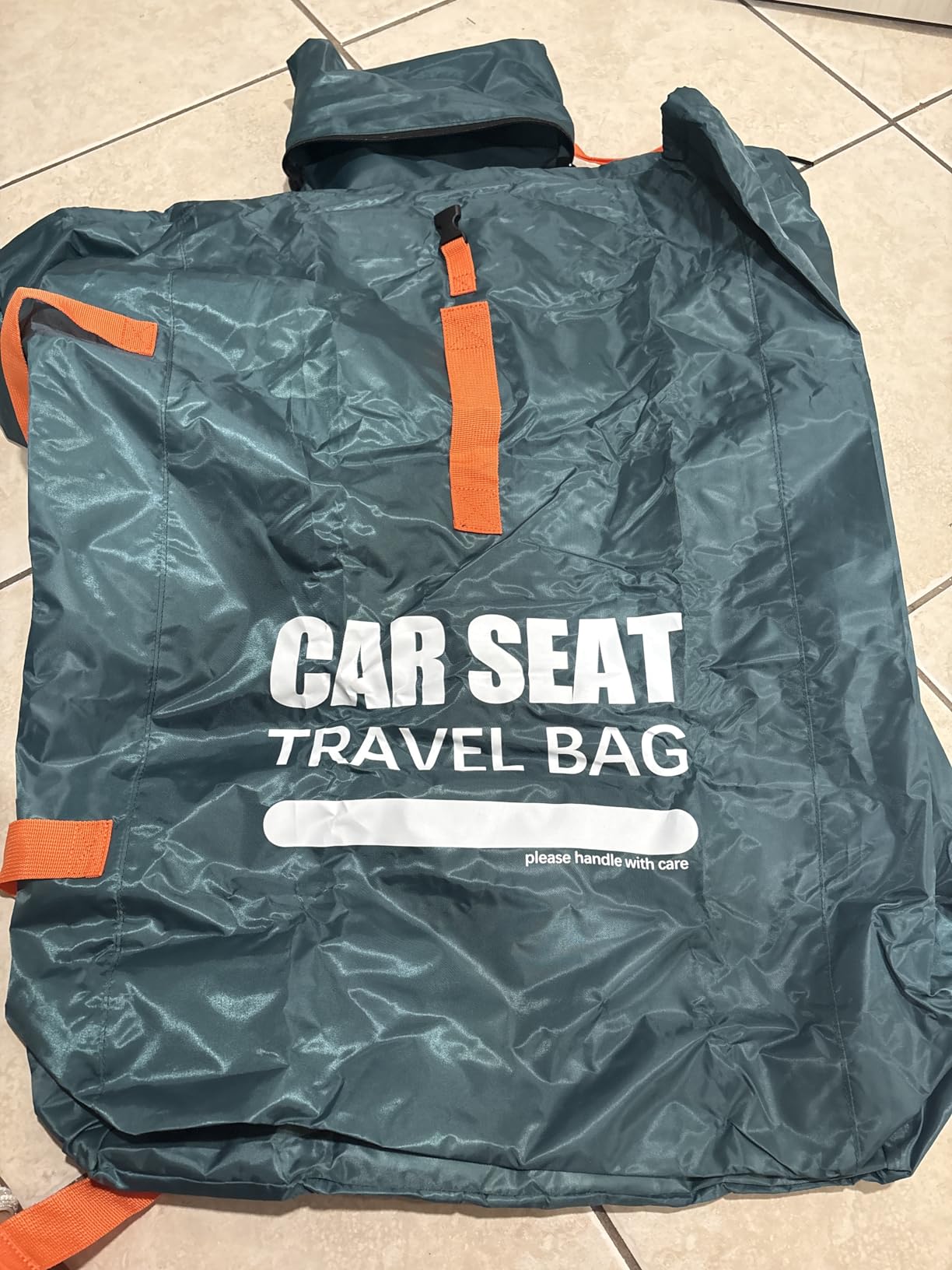 Car Seat Travel Bag for Airplane, Padded Strap Car Seat Bags for Air Travel customer photo 1