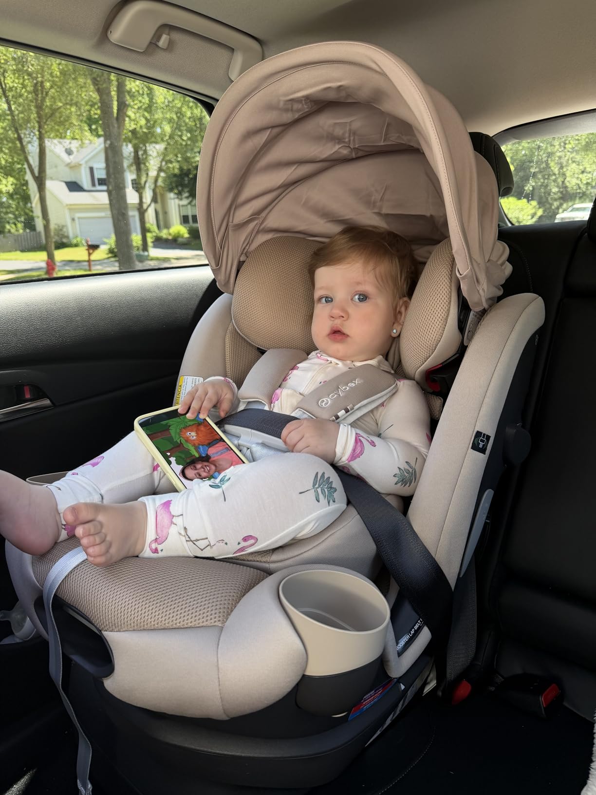 Cybex Callisto G 360 Rotating All-in-One Convertible Car Seat, Almond Beige customer photo 1