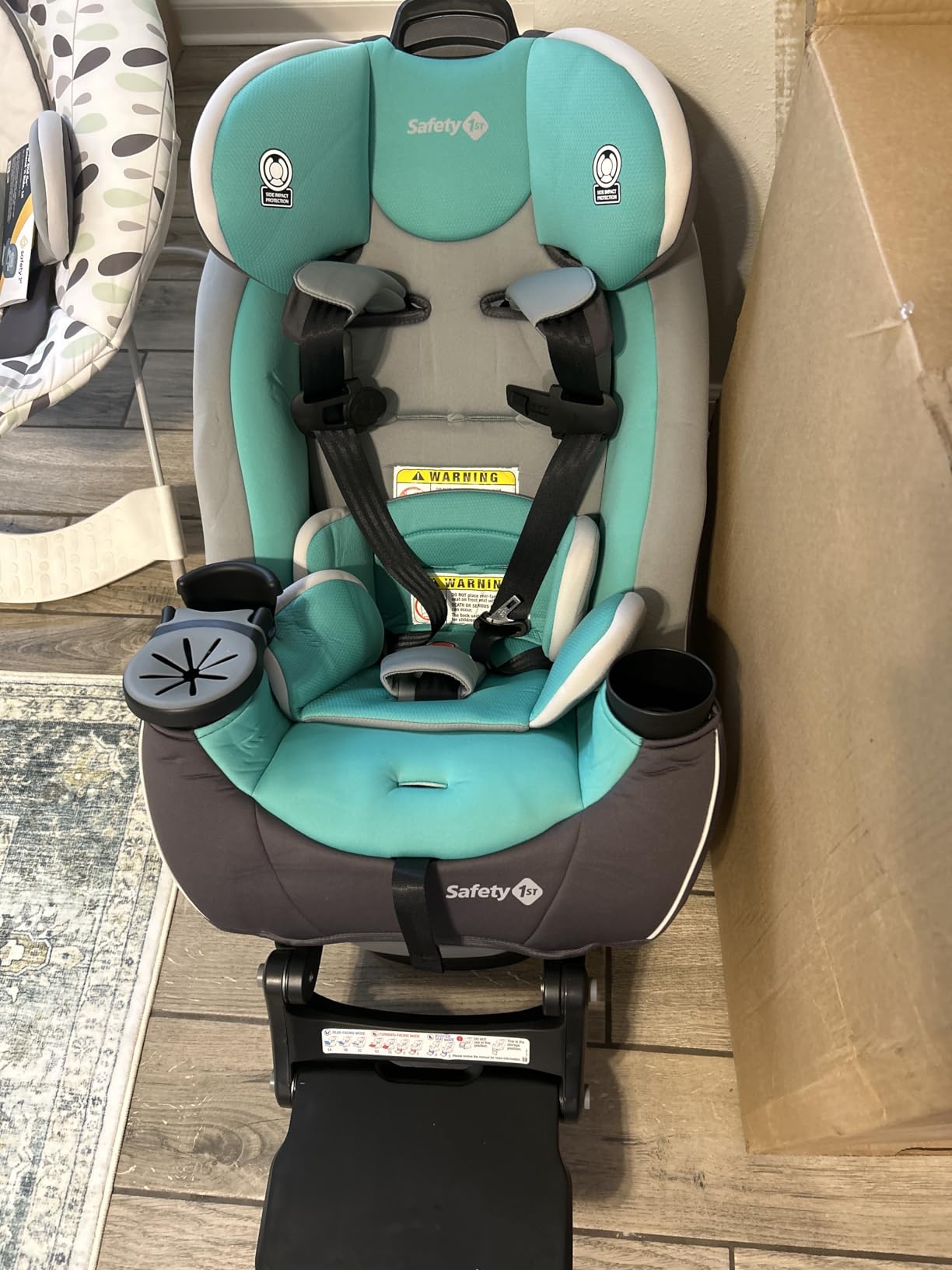 Safety 1st Grow and Go Extend ‘n Ride LX All-in-One Convertible Car Seat, Black Pepper customer photo 1