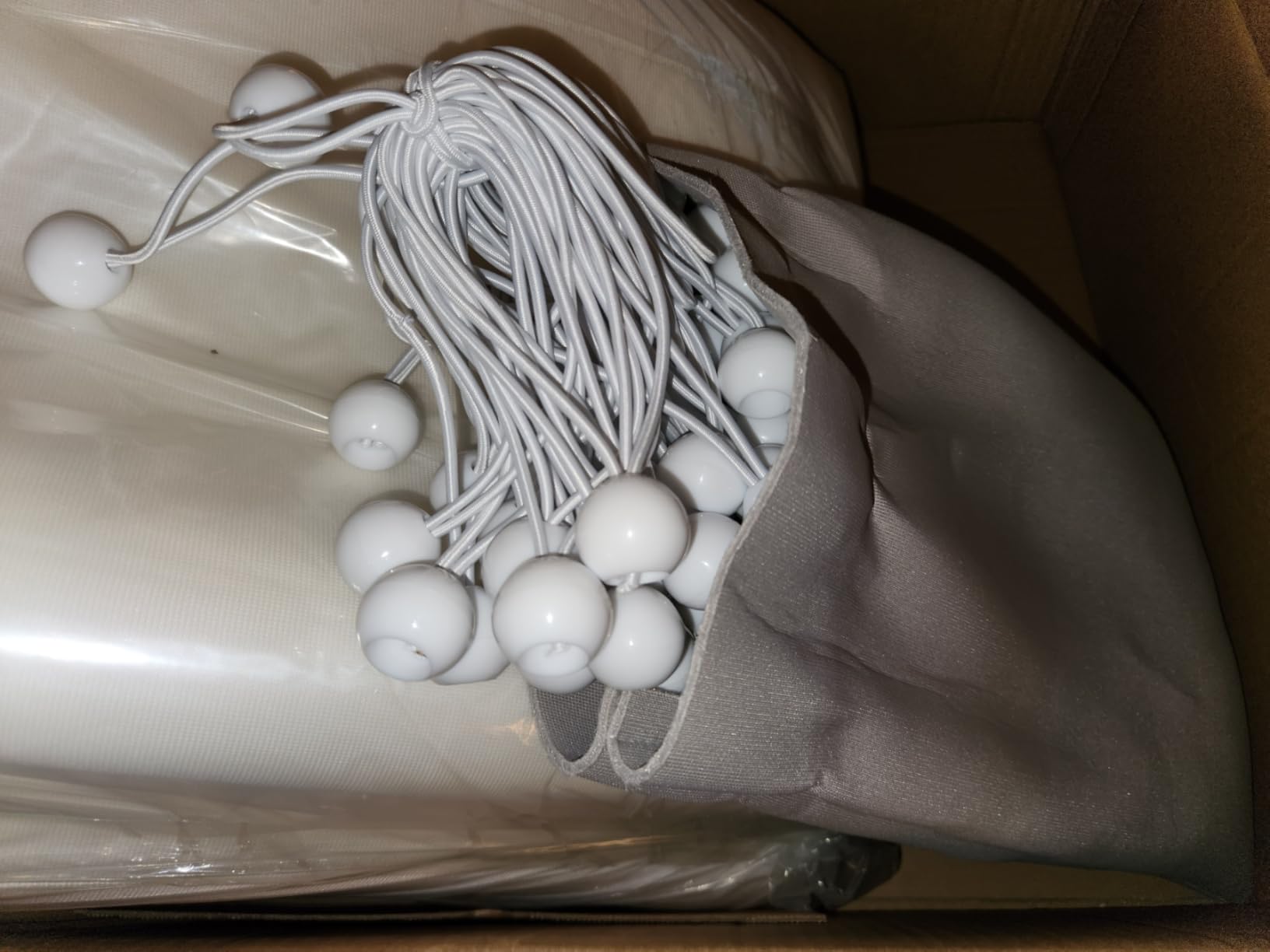 Fireproof Golf Simulator Impact Screen, 3D Air Mesh Impact Screen for Golf Training, Ultra Clear Projector Screen for Home Hitting Practice Training with Grommet Holes & Bungee Cords customer photo 1