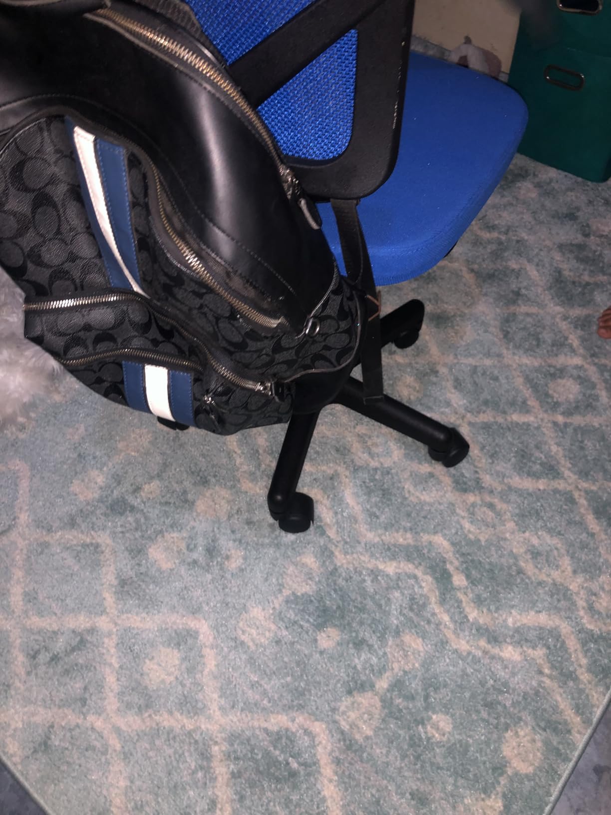 Sweetcrispy Small Armless Desk Chair, Mesh Rolling Office Chairs customer photo 1