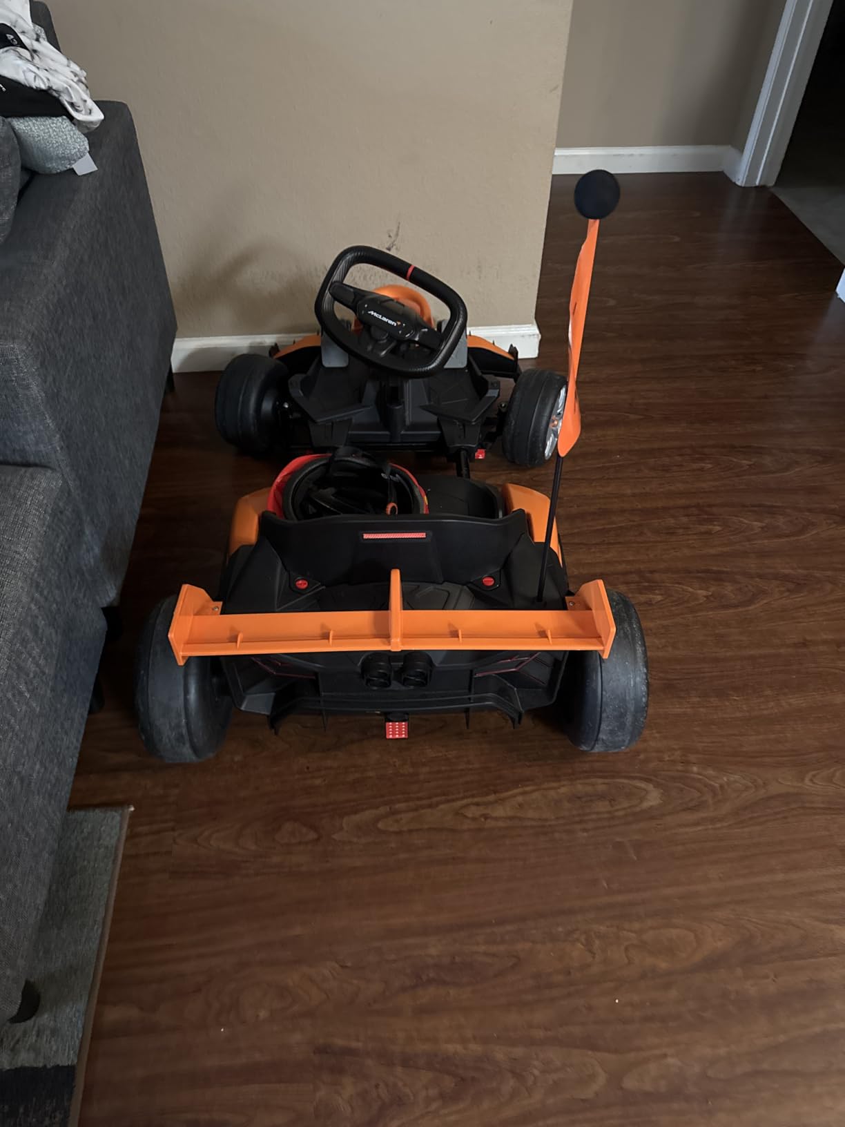 First Ride On Licensed McLaren 36V 9Ah Electric Go Kart for Big Kids customer photo 1