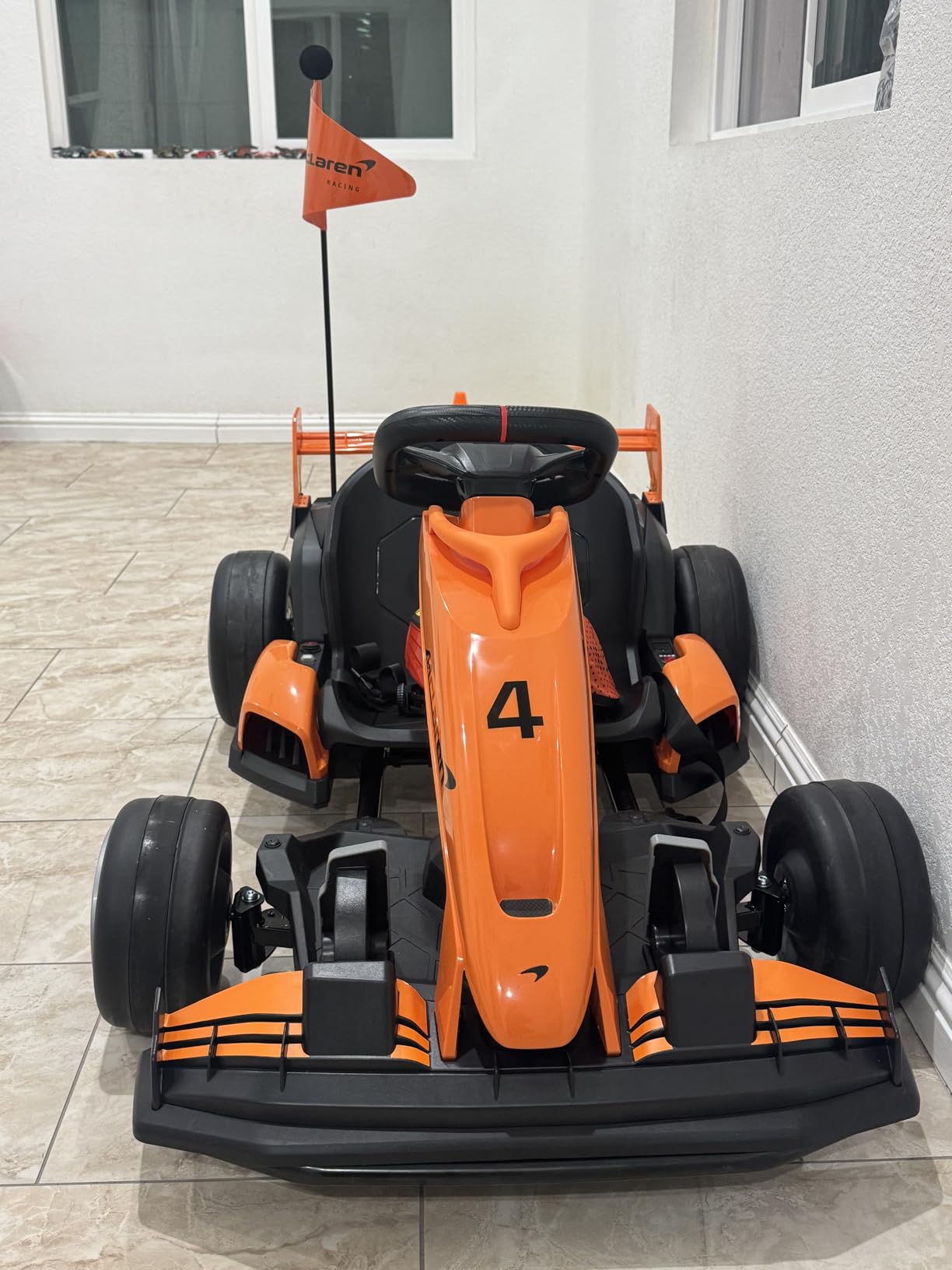 First Ride On Licensed McLaren 36V 9Ah Electric Go Kart for Big Kids customer photo 2